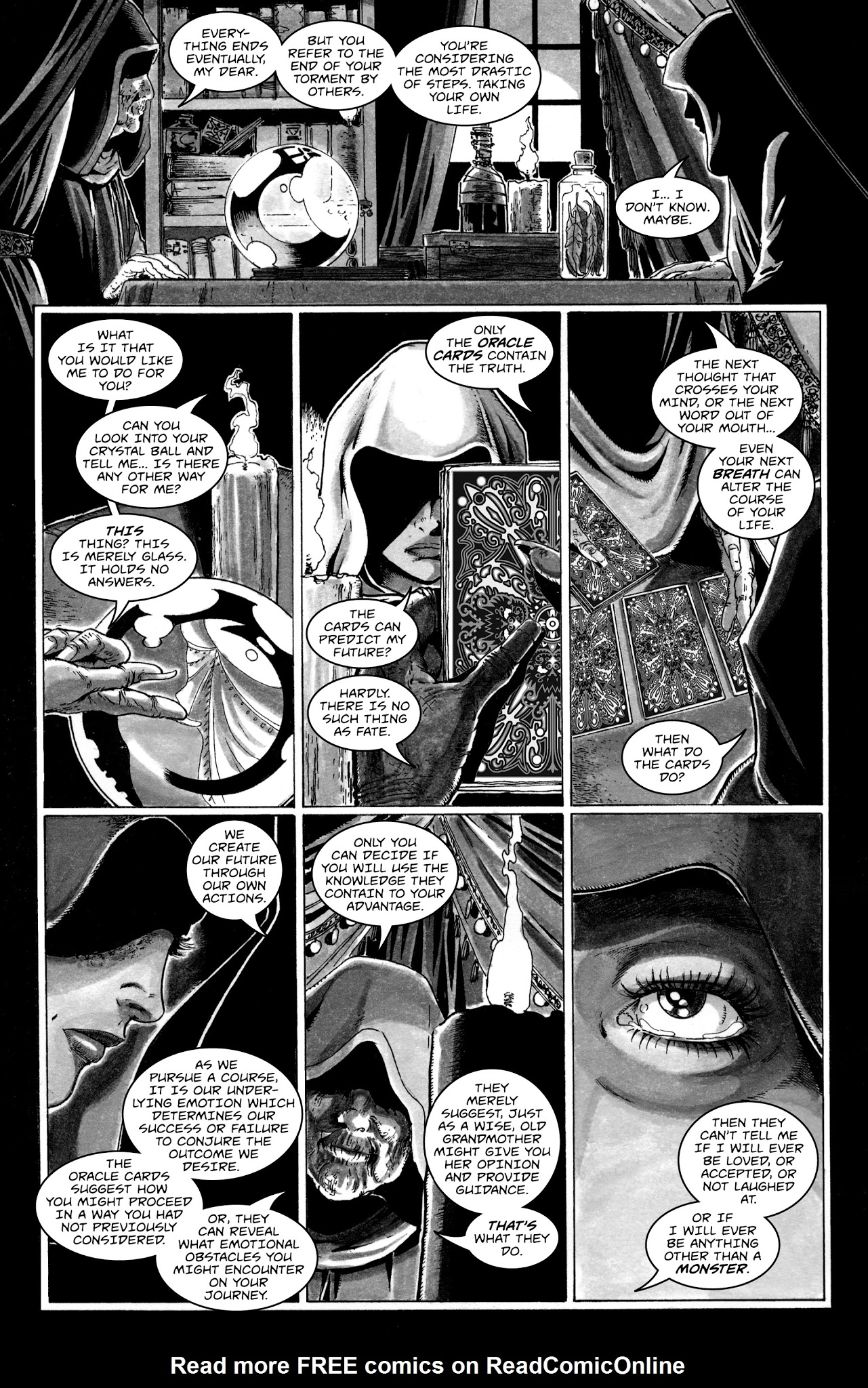 Read online Daughters of the Dark Oracle: The Curse of Ragdoll comic -  Issue # Full - 6