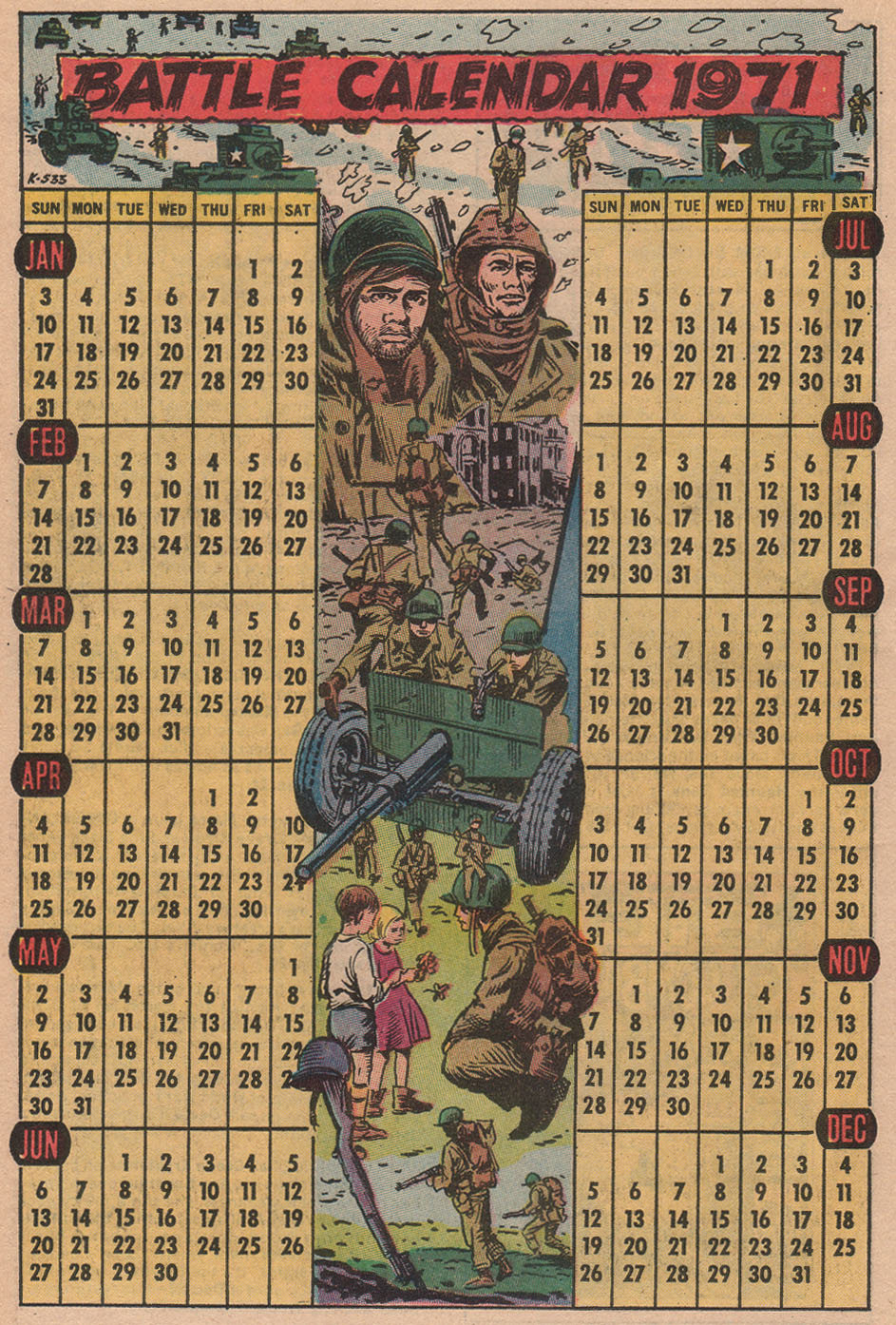 Read online Our Army at War (1952) comic -  Issue #229 - 34