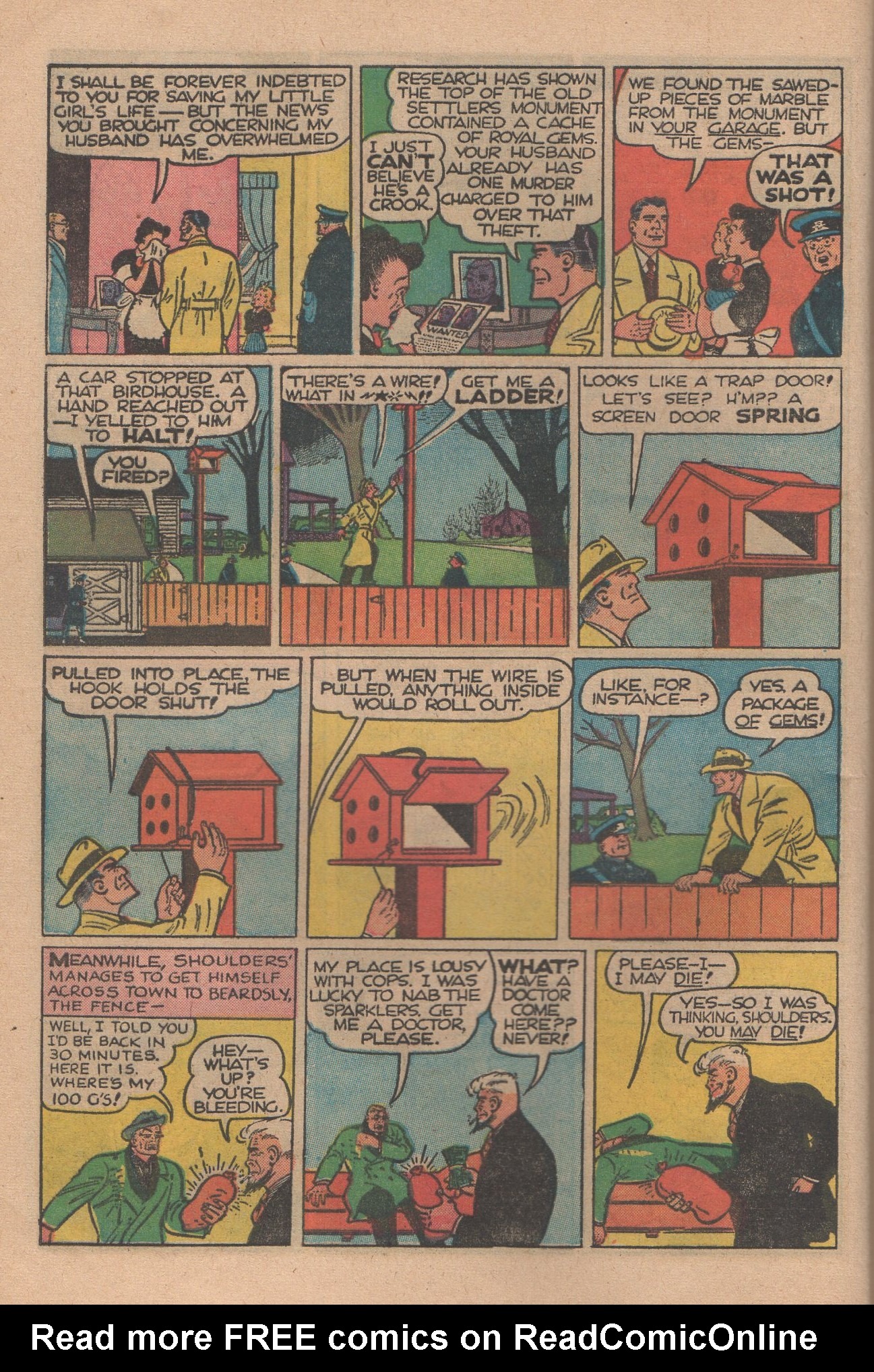 Read online Dick Tracy comic -  Issue #144 - 12