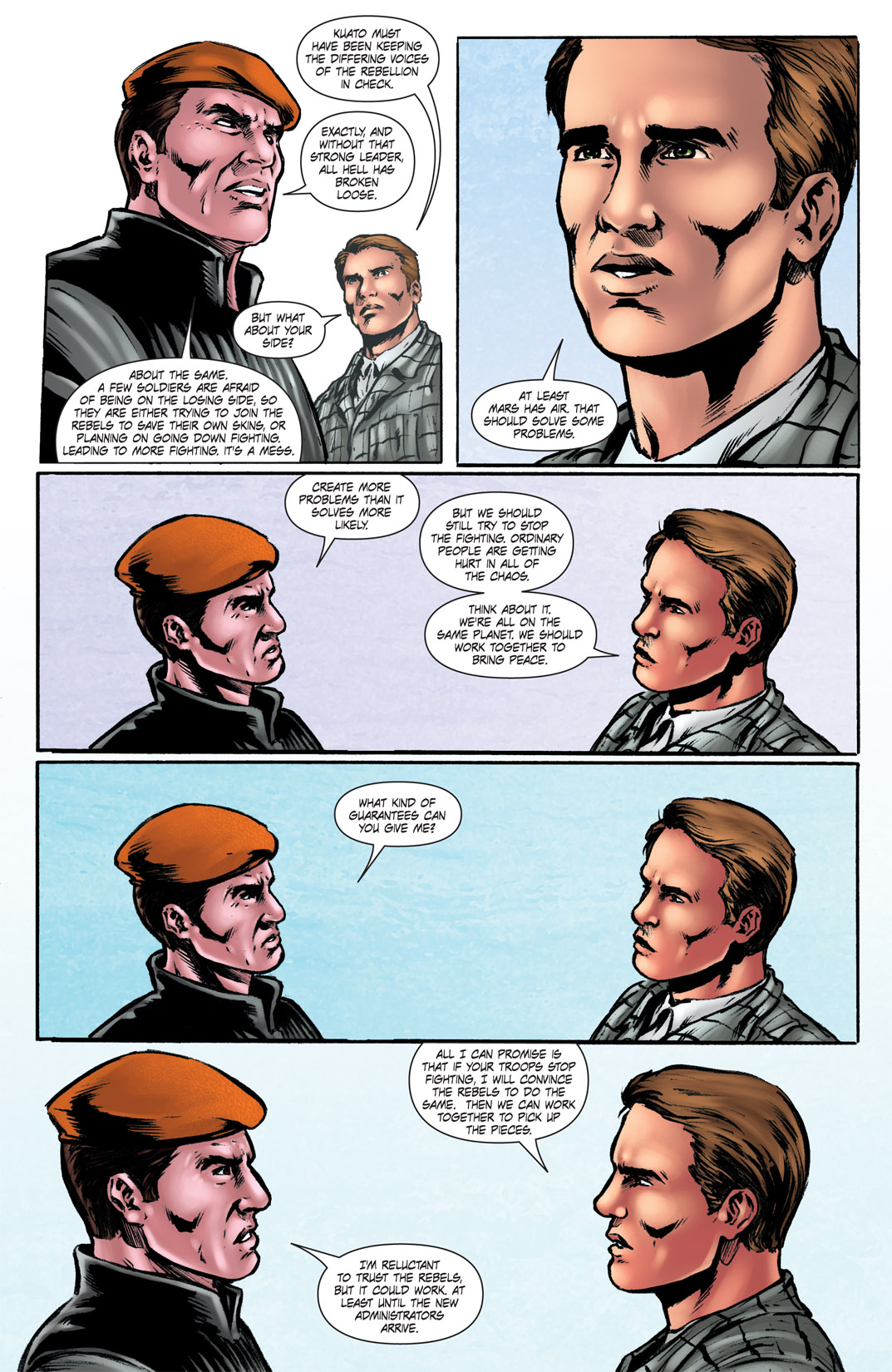 Read online Total Recall comic -  Issue #1 - 15