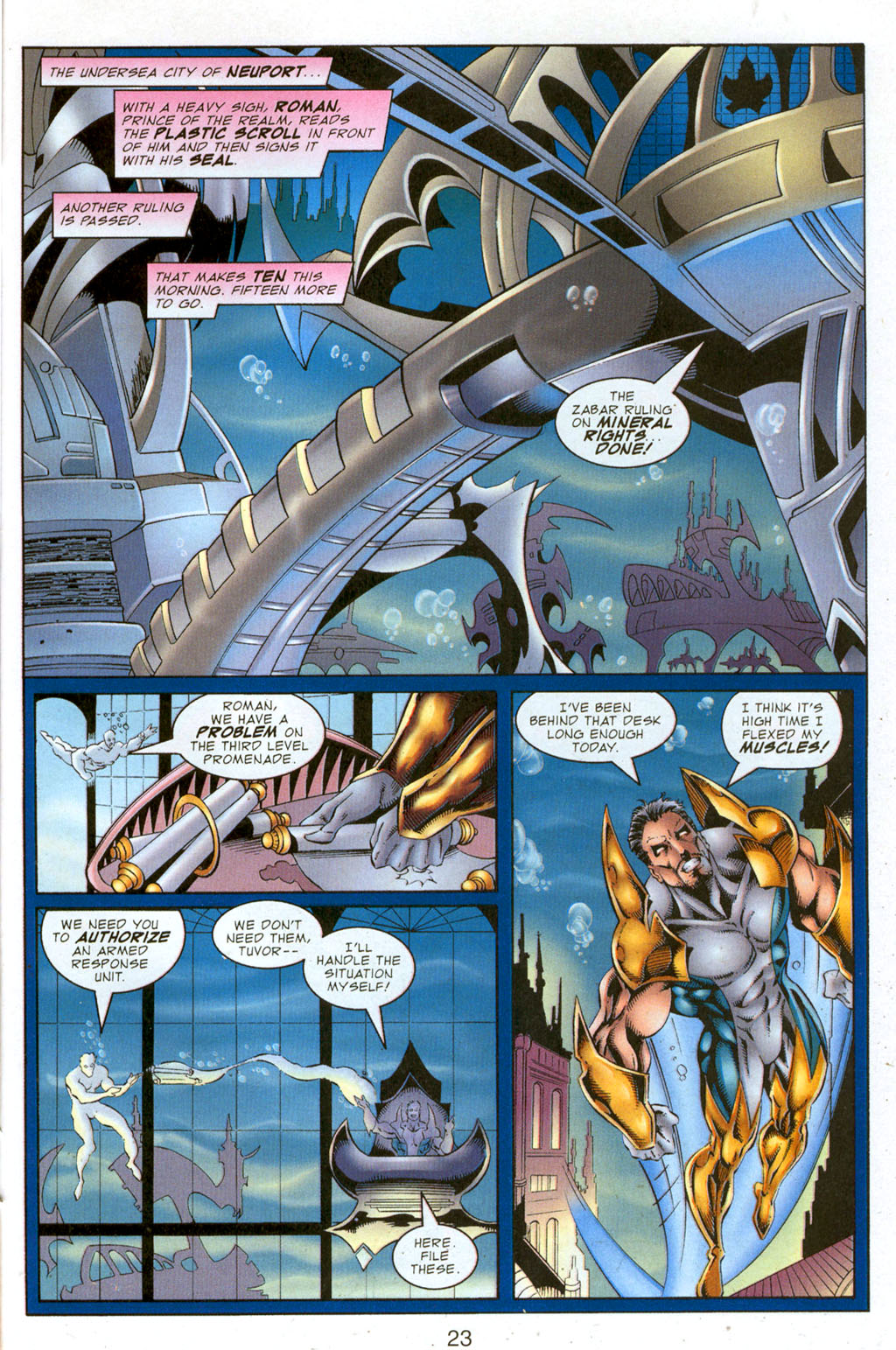 Read online Brigade (1993) comic -  Issue #17 - 26