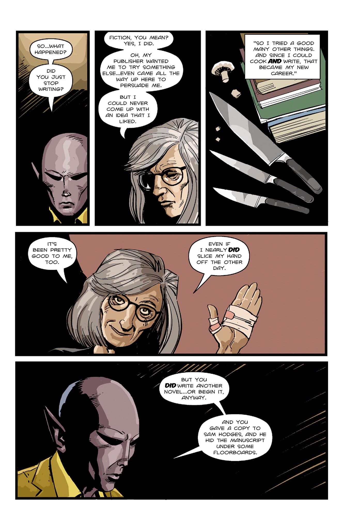 Read online Resident Alien: The Sam Hain Mystery comic -  Issue #3 - 8