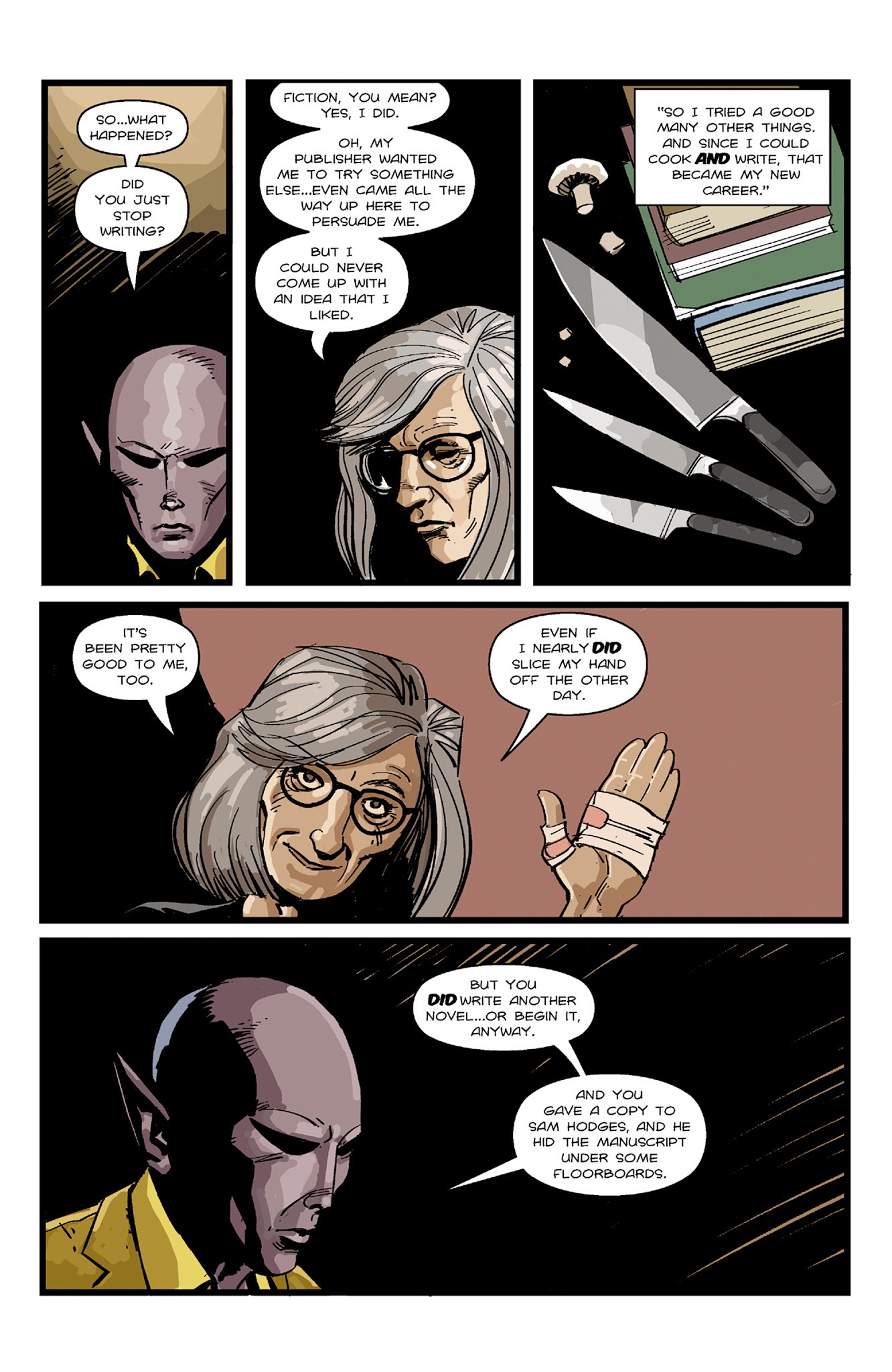 Read online Resident Alien: The Sam Hain Mystery comic -  Issue #3 - 8