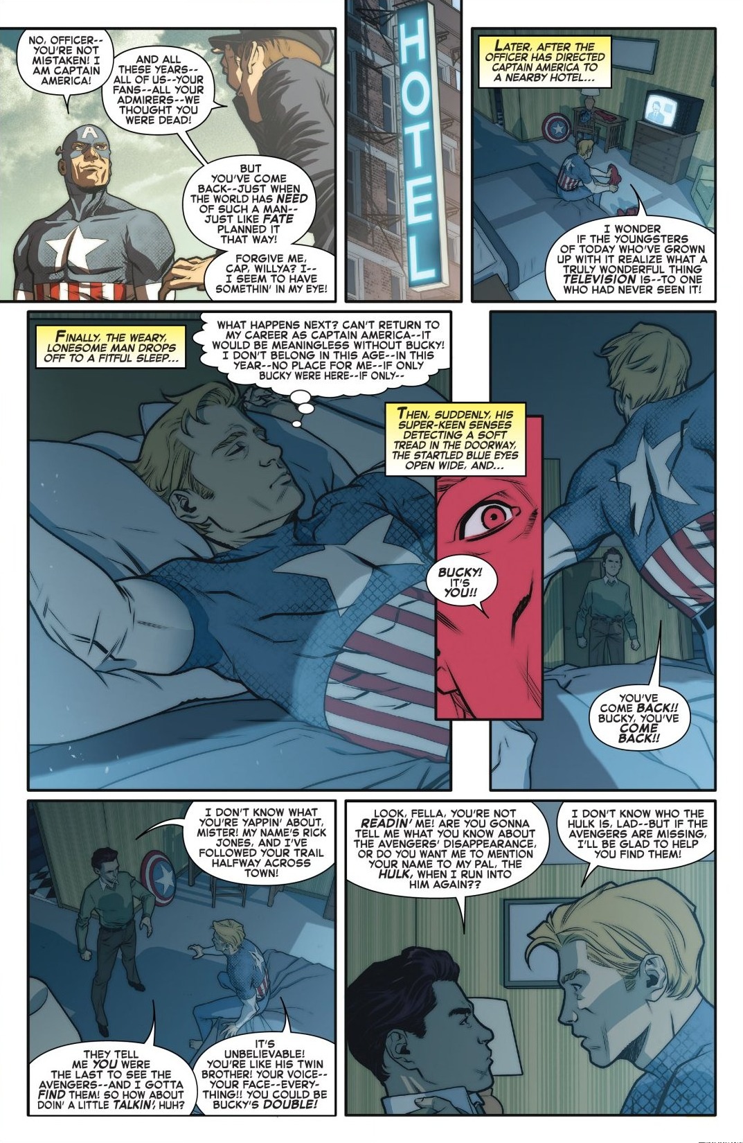 Read online Captain America Anniversary Tribute comic -  Issue # Full - 35