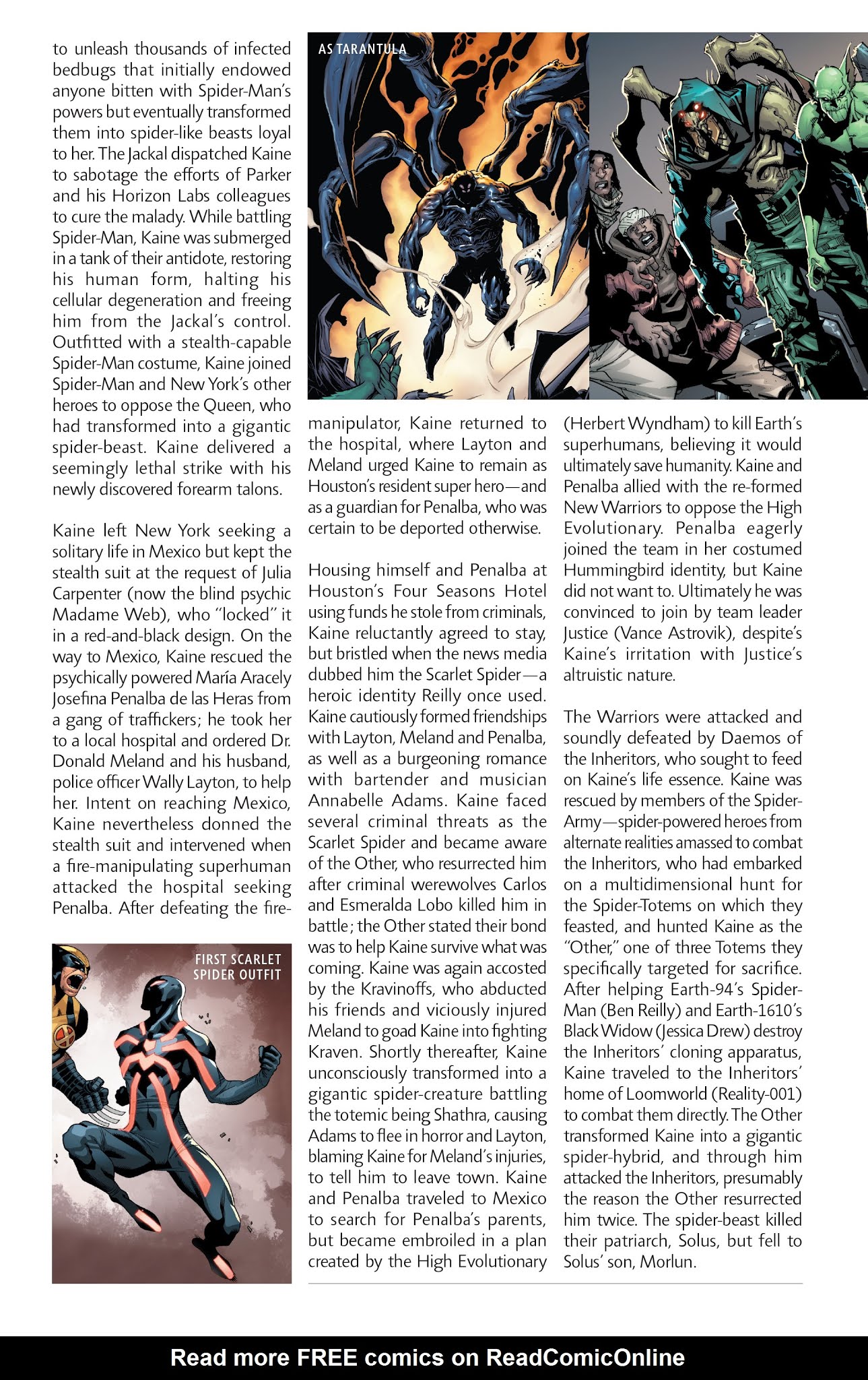 Read online Spider-Geddon Handbook comic -  Issue # Full - 14