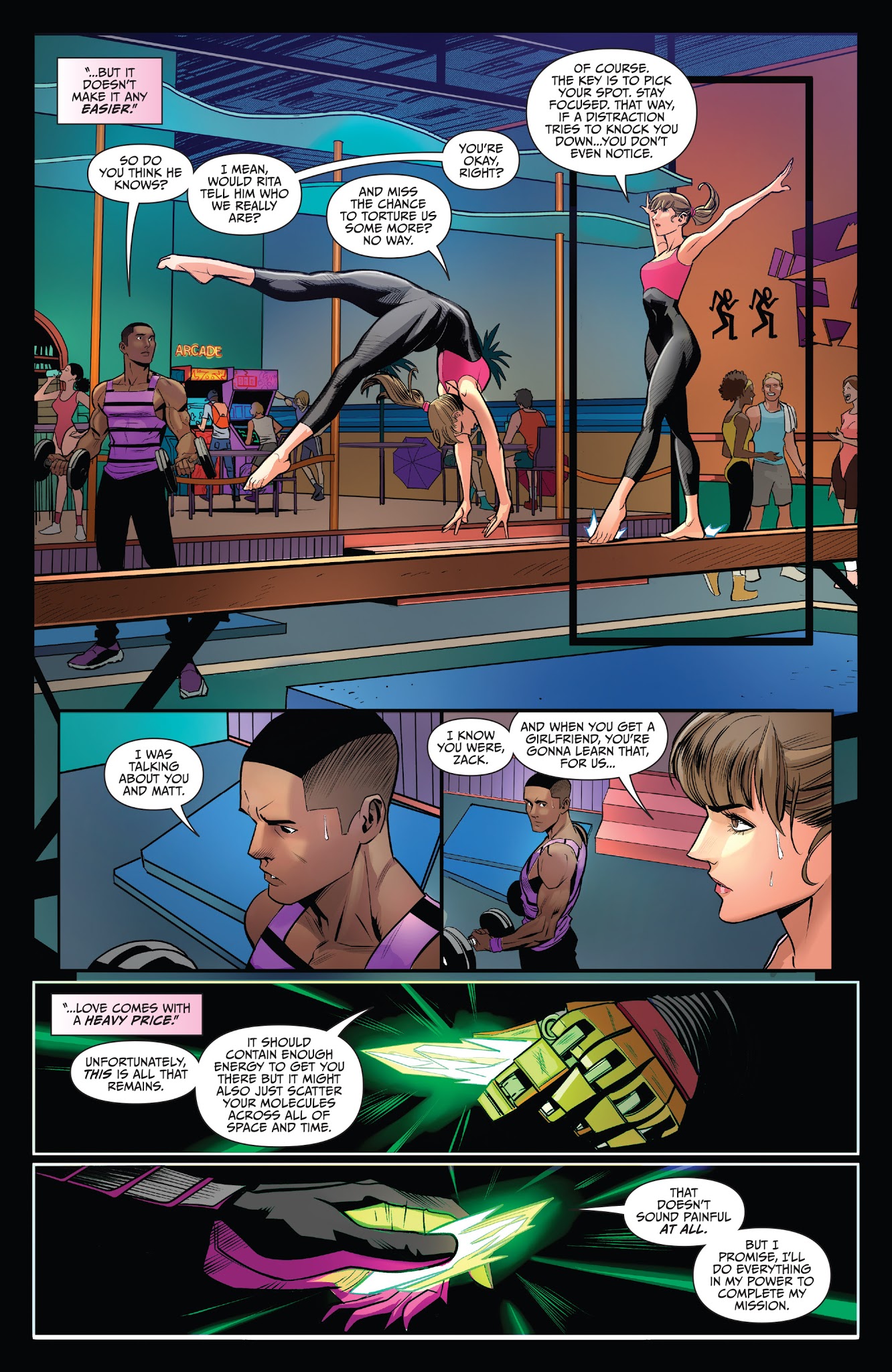 Read online Saban's Go Go Power Rangers comic -  Issue #8 - 23