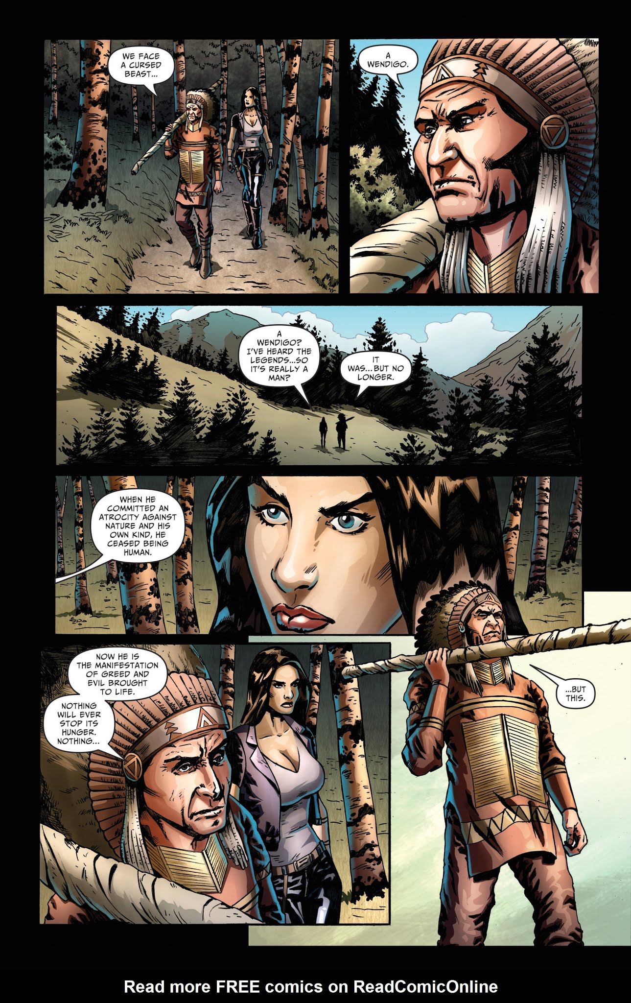 Read online The Monster Hunters' Survival Guide Case Files: Wendigo comic -  Issue # Full - 33