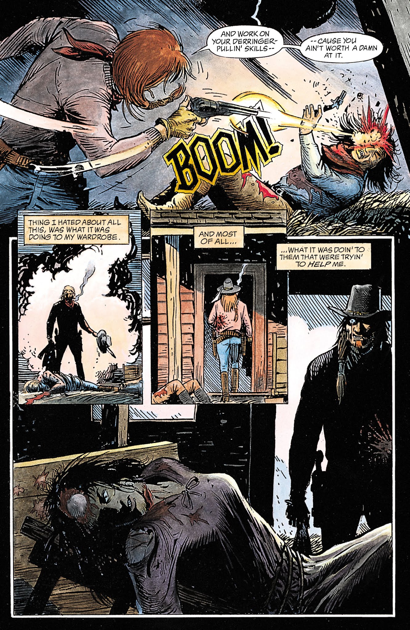 Read online Jonah Hex: Shadows West comic -  Issue # TPB (Part 2) - 76