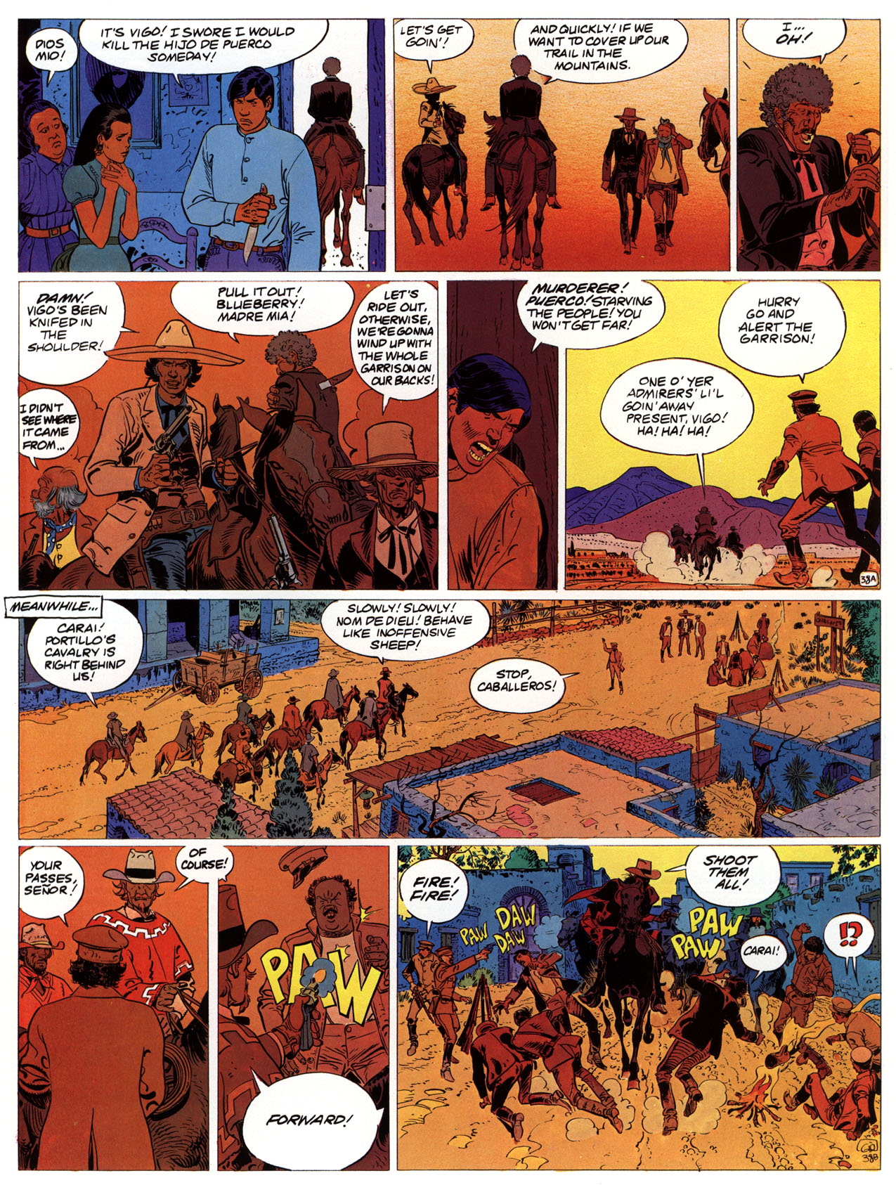 Read online Epic Graphic Novel: Blueberry comic -  Issue #5 - 44