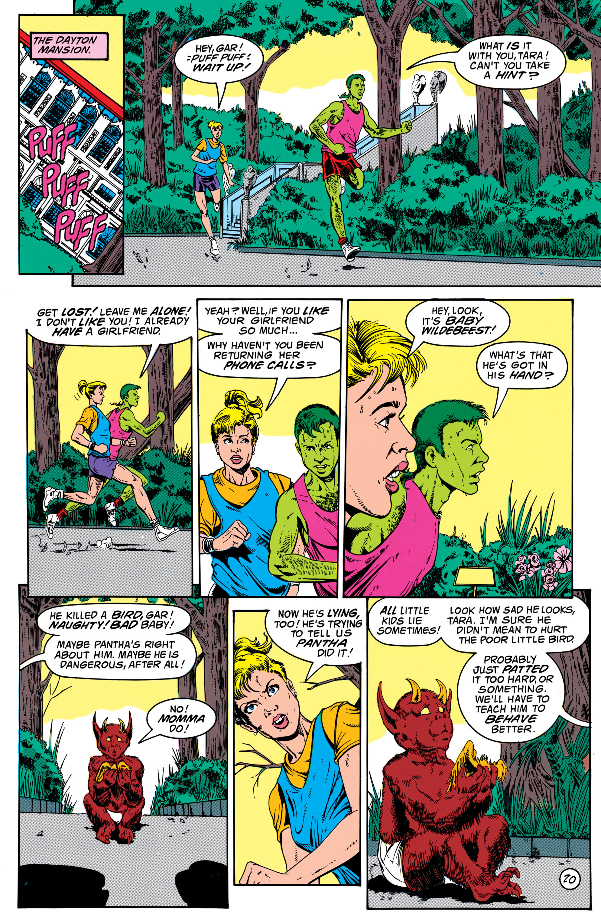 Read online The New Titans (1988) comic -  Issue #95 - 20