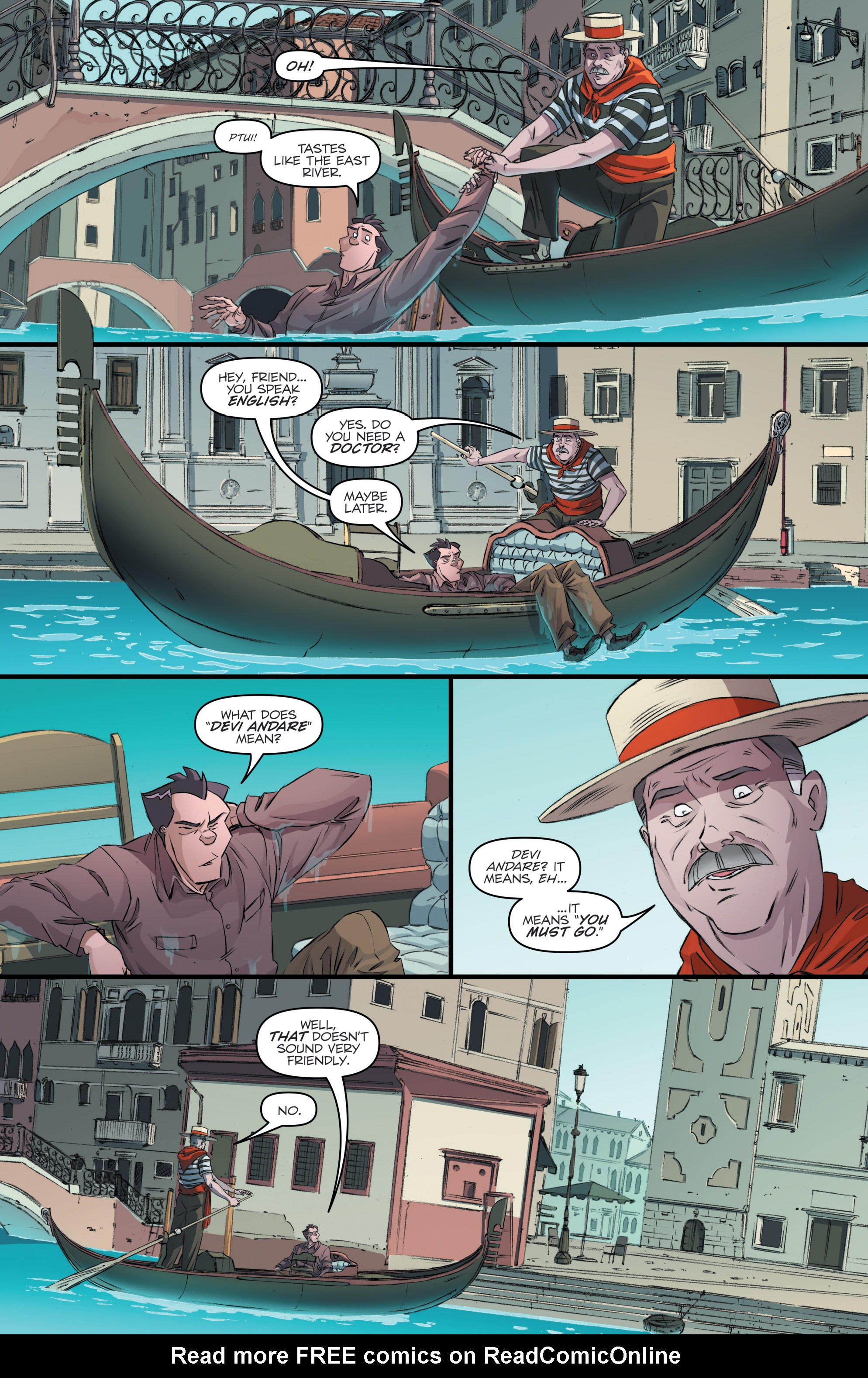 Read online Ghostbusters: International comic -  Issue #2 - 21