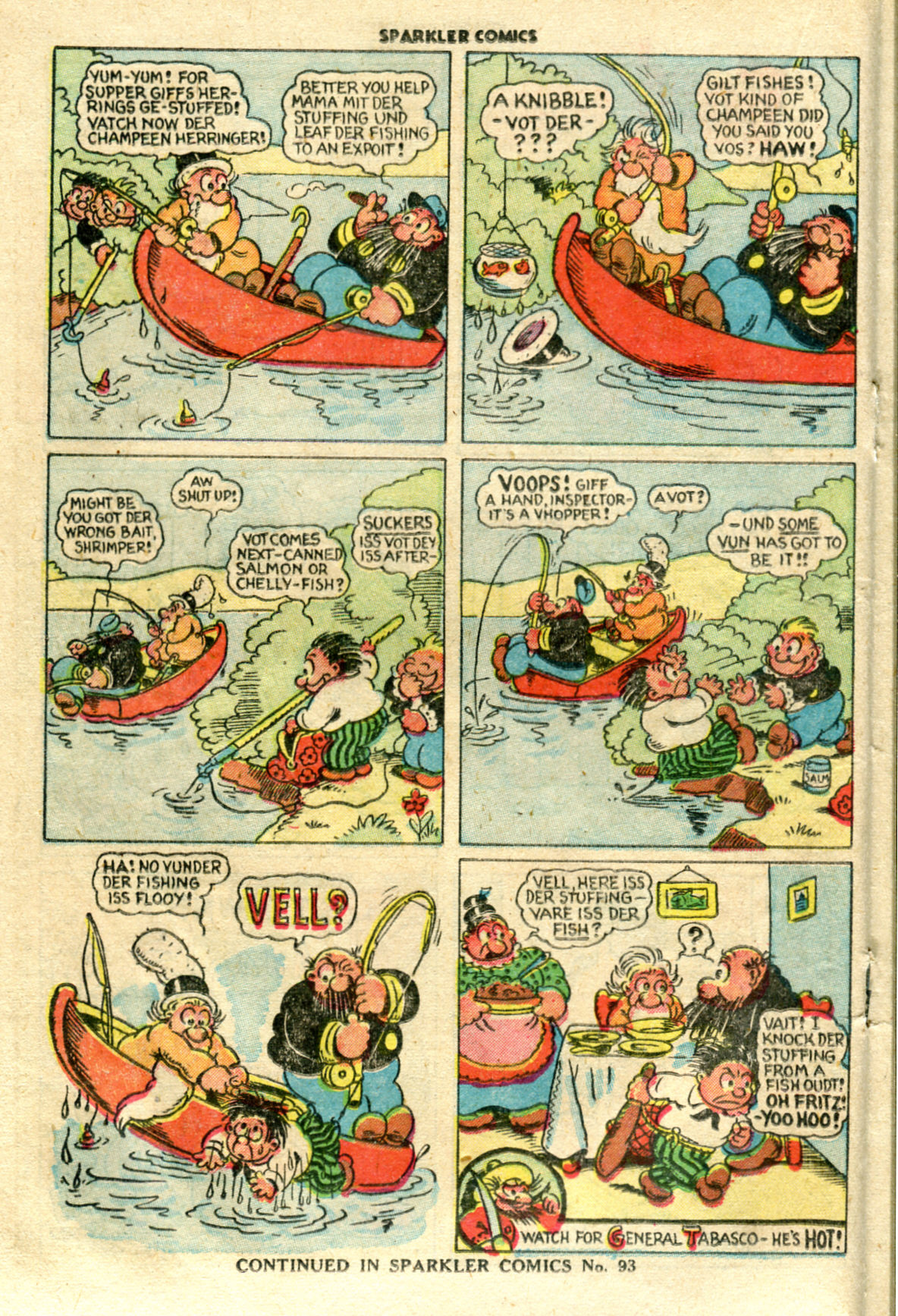 Read online Sparkler Comics comic -  Issue #92 - 22