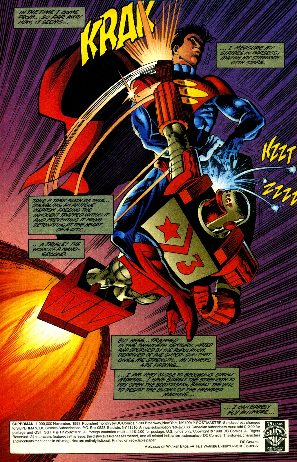 Read online Superman (1987) comic -  Issue #1000000 - 3