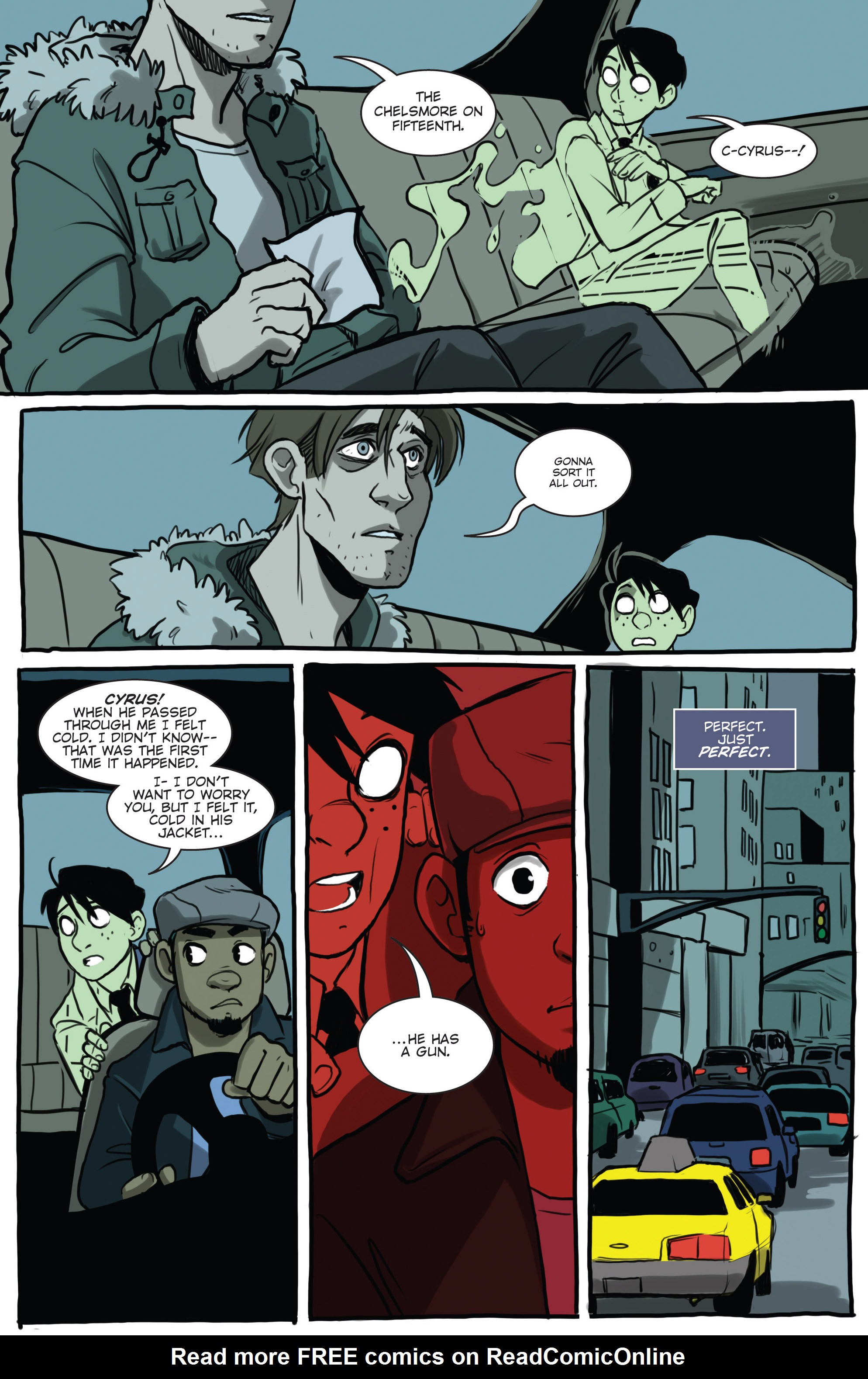 Read online Cyrus Perkins and the Haunted Taxicab comic -  Issue # TPB - 50