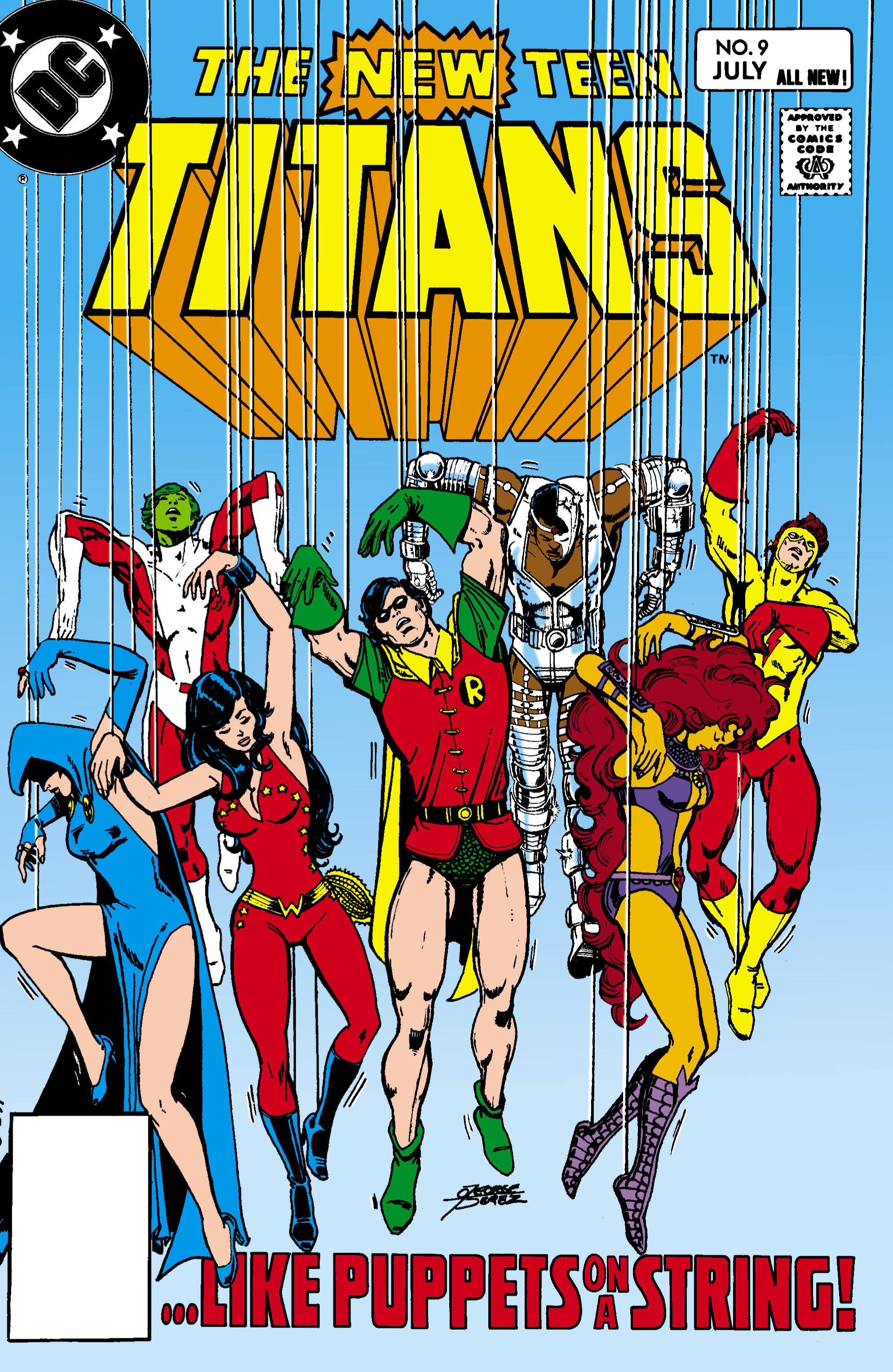 Read online The New Teen Titans (1980) comic -  Issue #9 - 1
