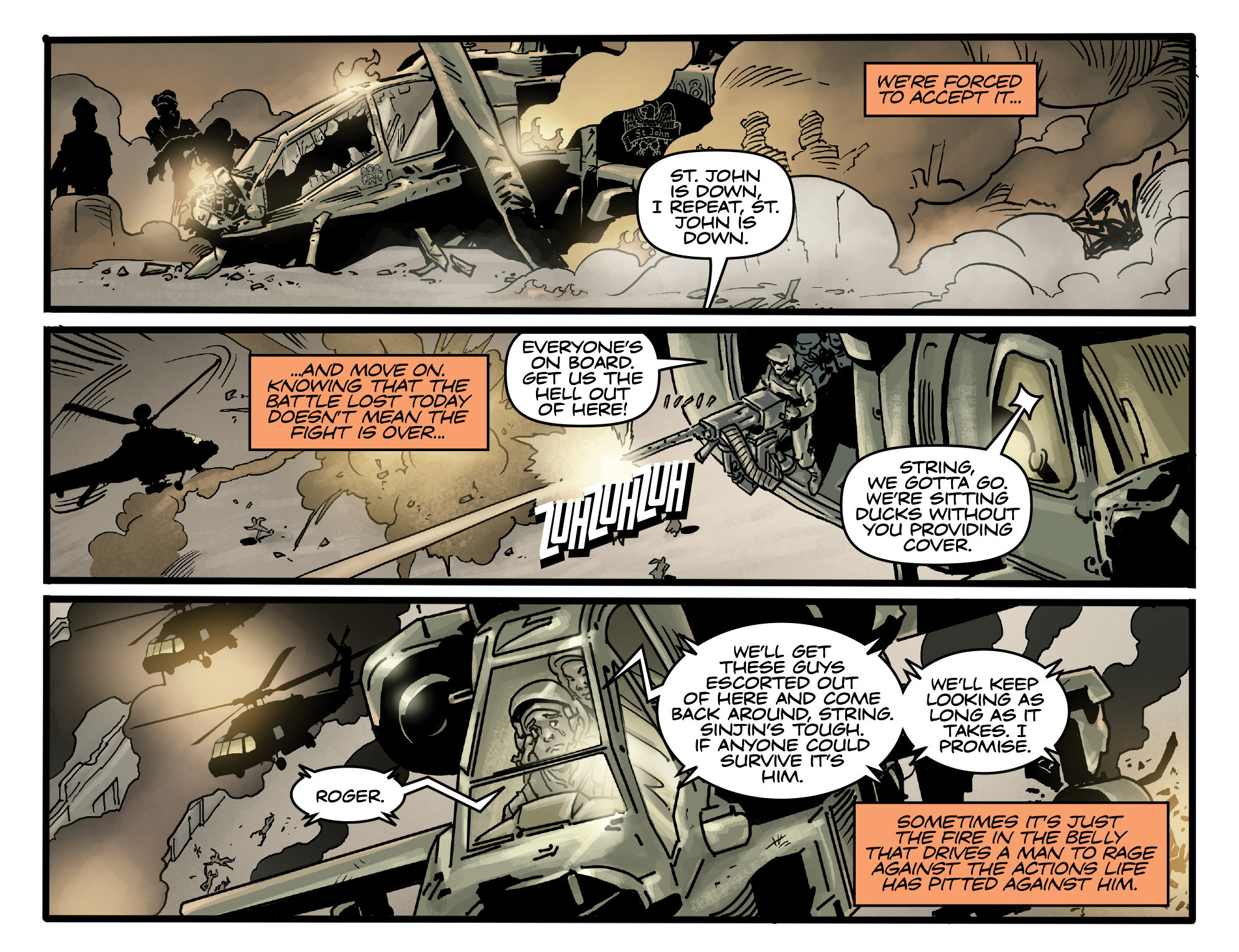 Read online Airwolf Airstrikes comic -  Issue #7 - 6