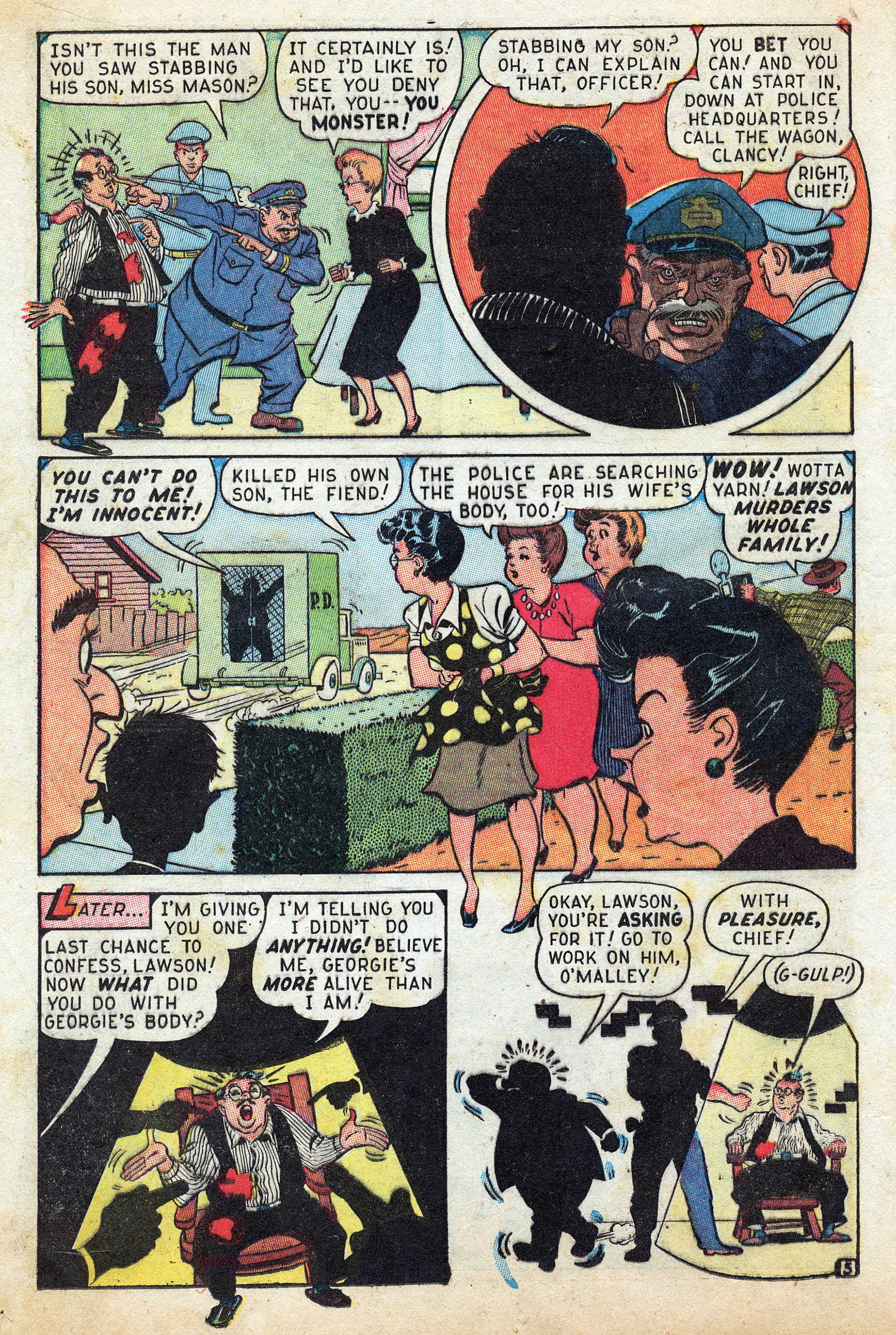 Read online Georgie Comics (1945) comic -  Issue #10 - 16