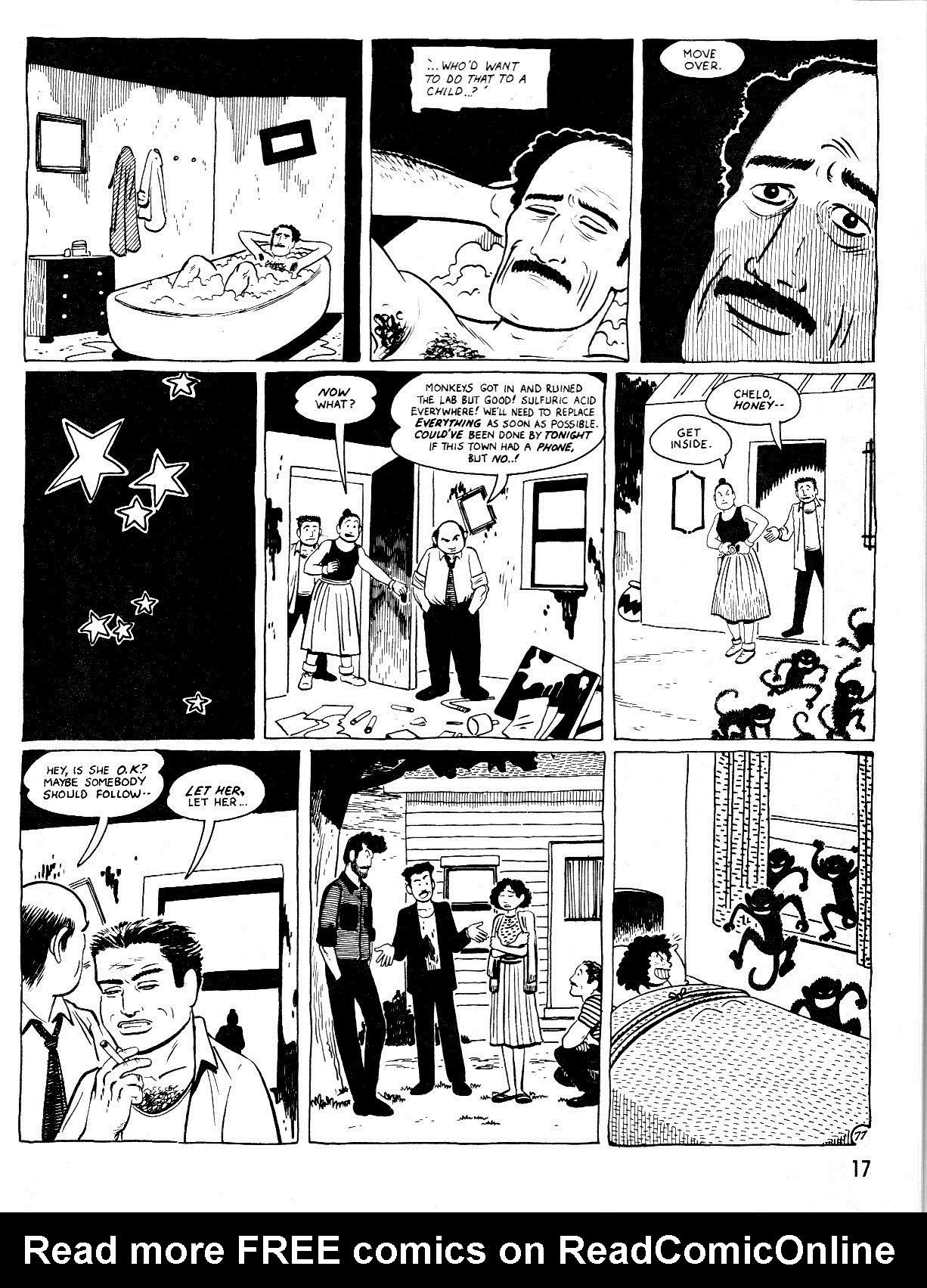 Read online Love and Rockets (1982) comic -  Issue #25 - 21