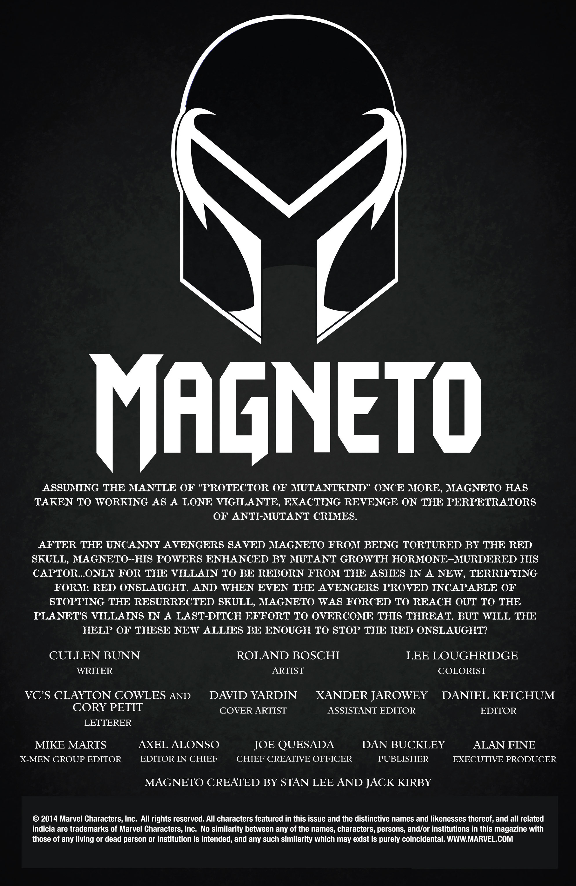 Read online Magneto comic -  Issue #12 - 2
