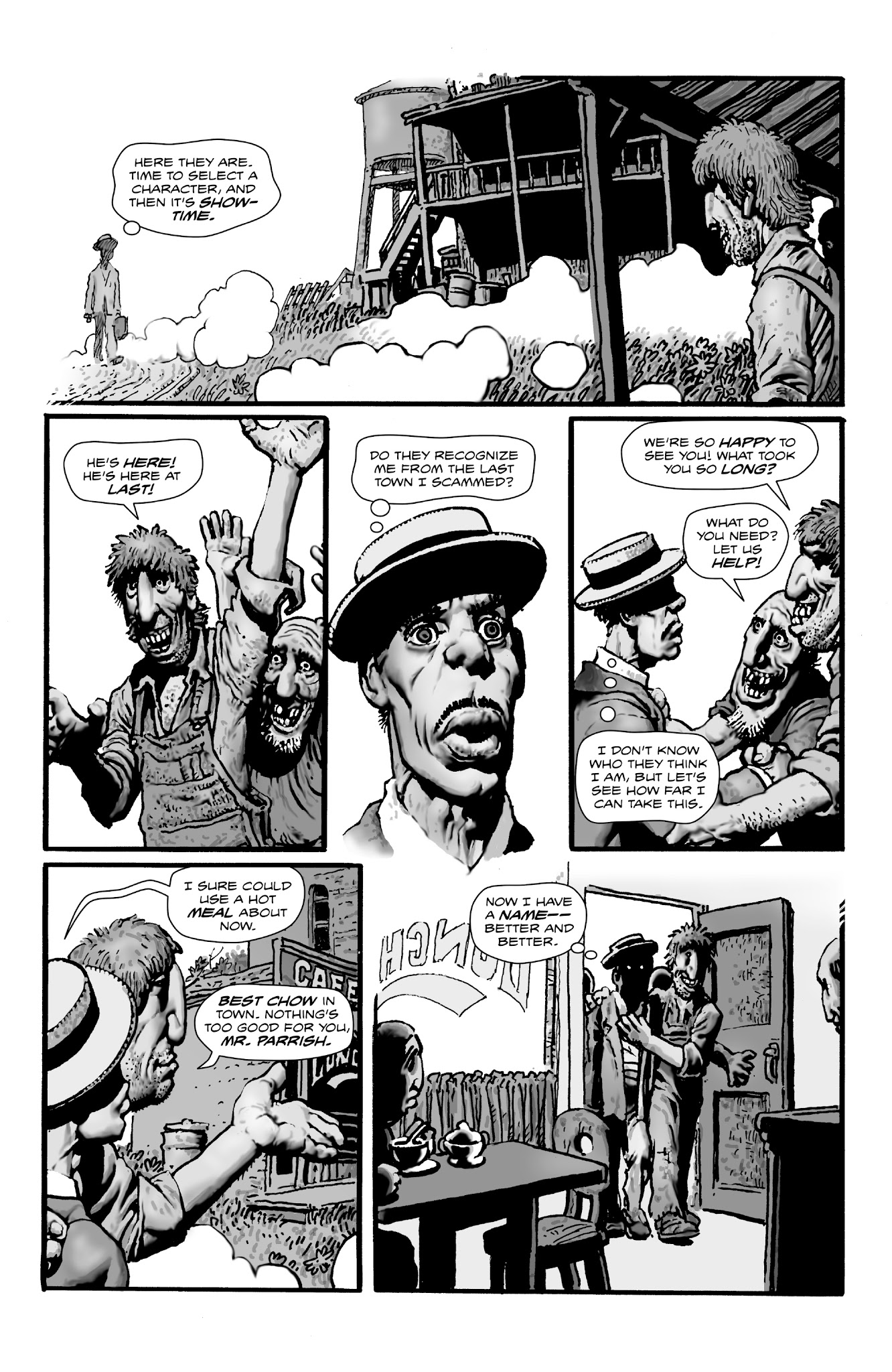 Read online Shadows on the Grave comic -  Issue #6 - 4