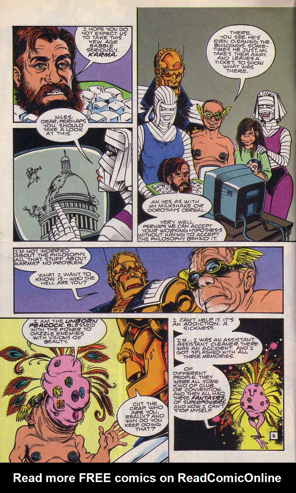 Read online Doom Patrol (1987) comic -  Issue #69 - 7