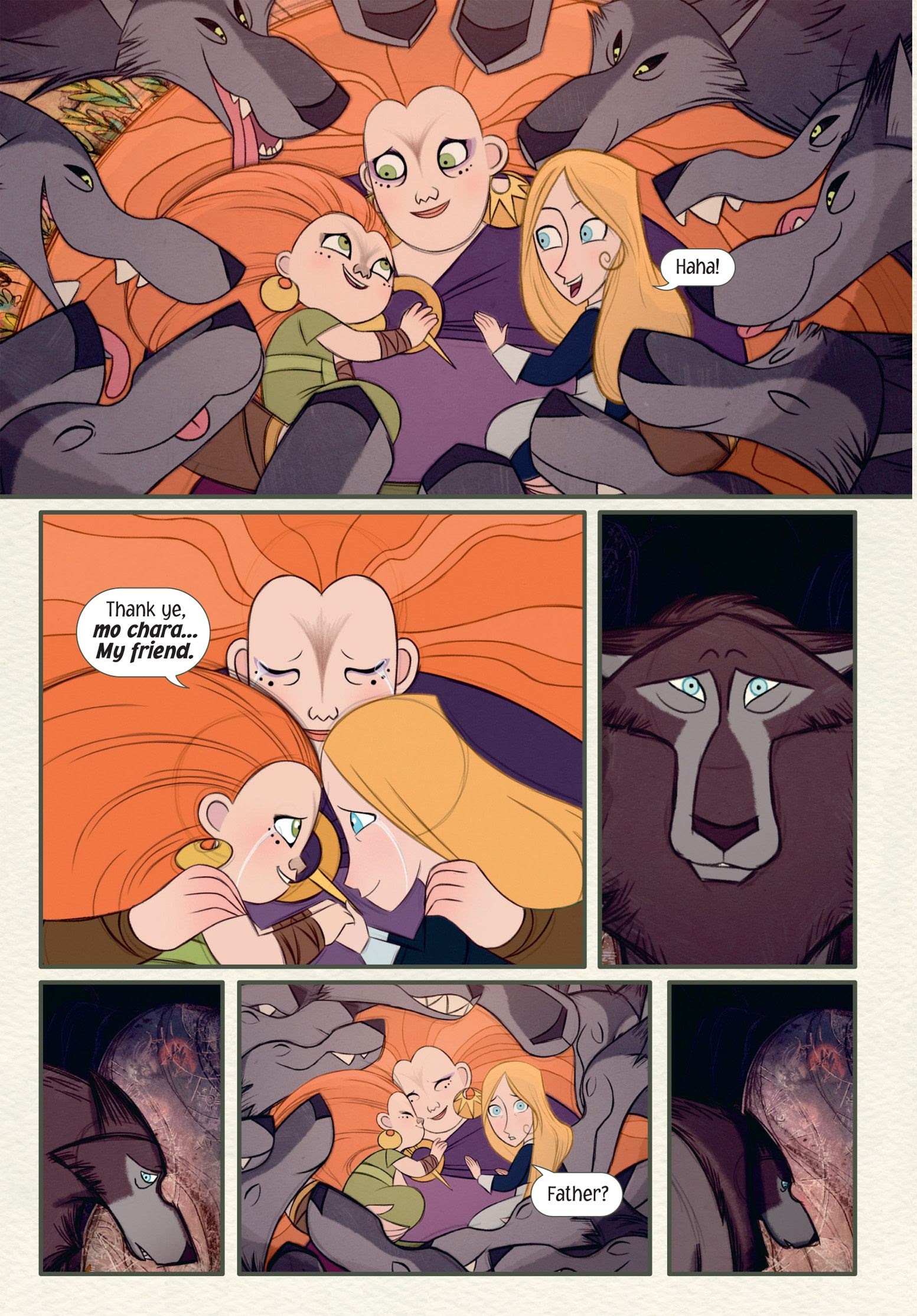 Read online Wolfwalkers: The Graphic Novel comic -  Issue # TPB (Part 3) - 65