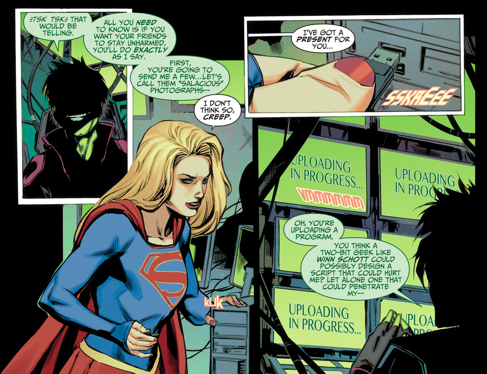 Read online Adventures of Supergirl comic -  Issue #5 - 13