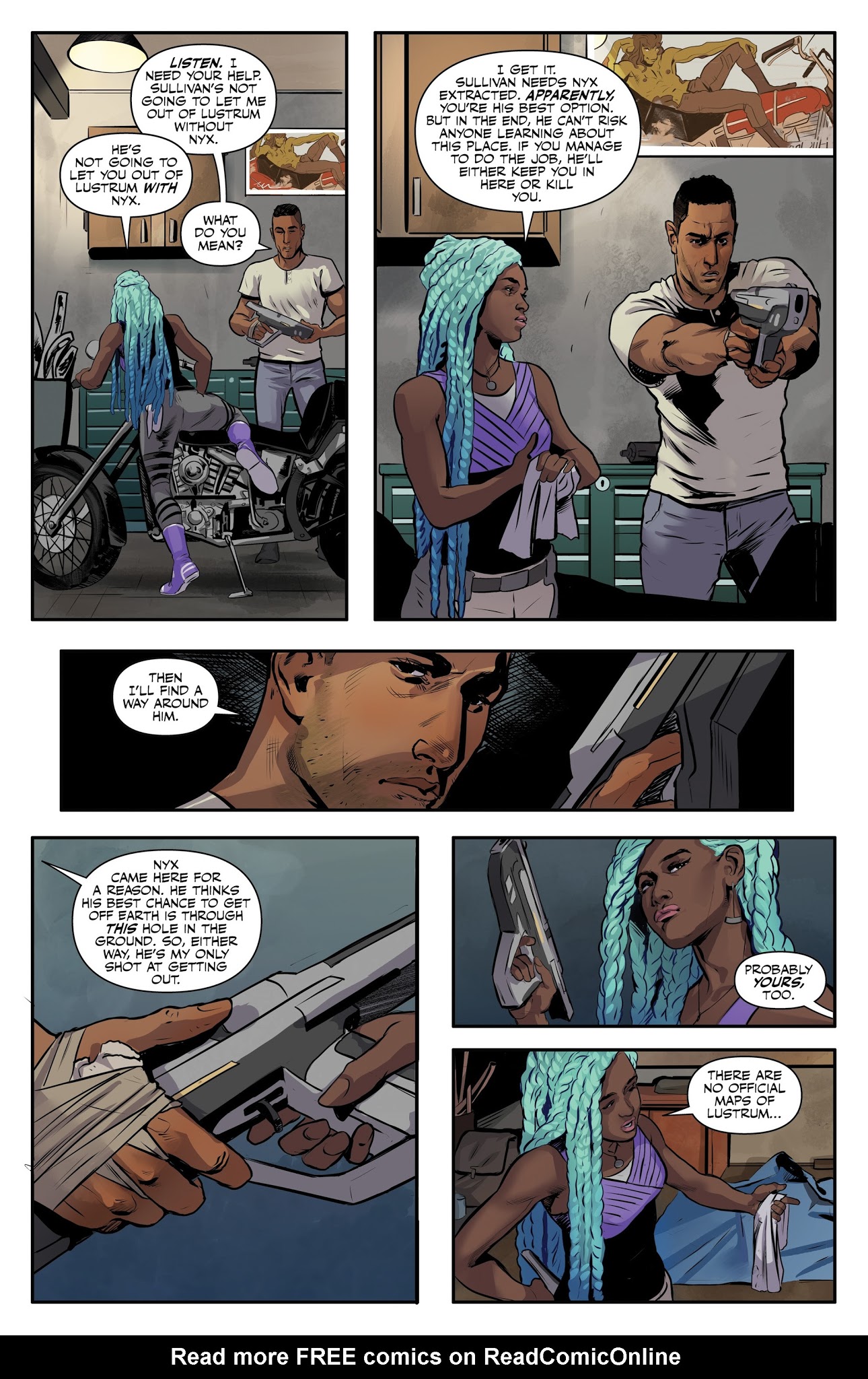 Read online Alien Bounty Hunter comic -  Issue #2 - 16