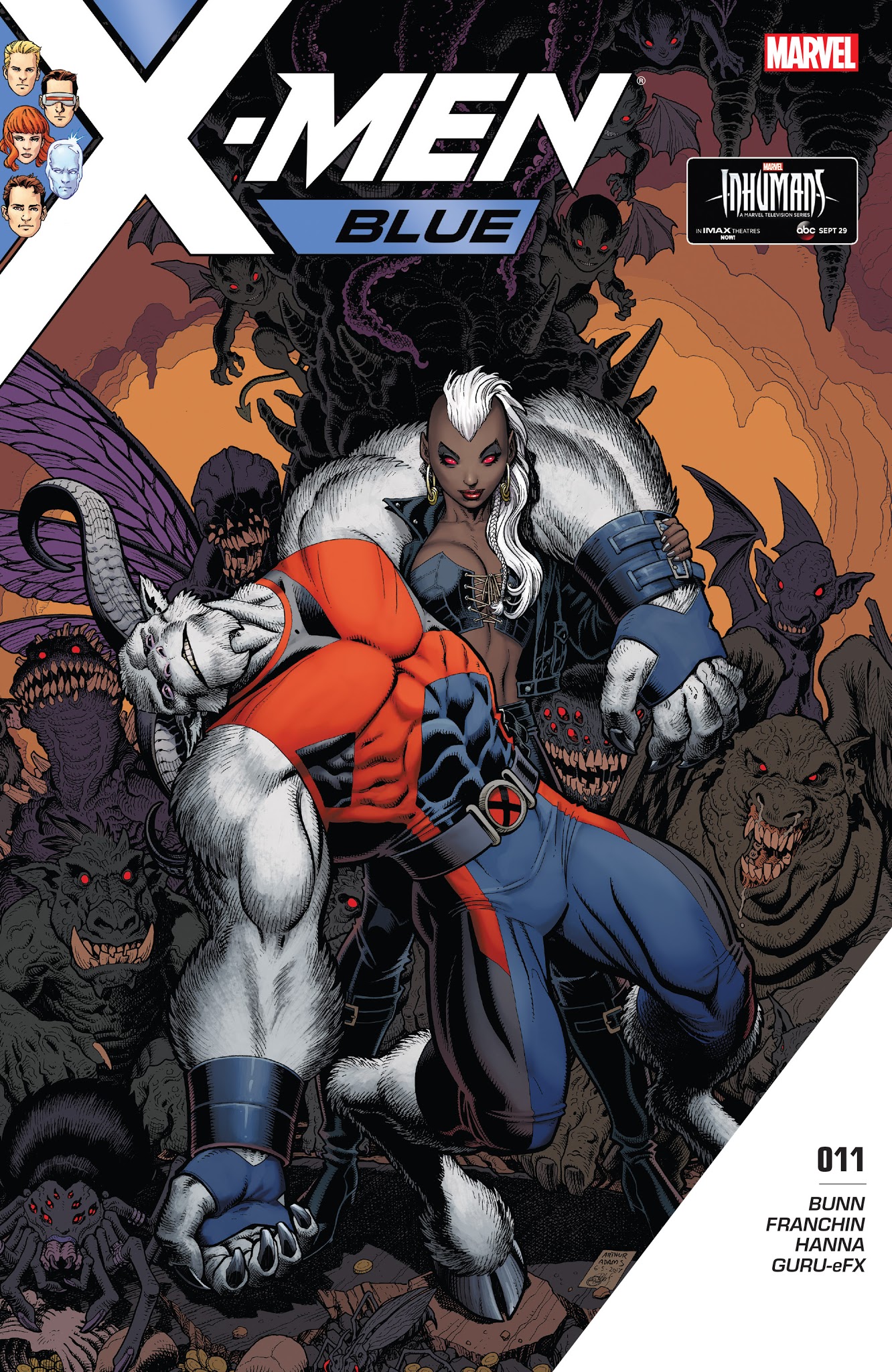Read online X-Men: Blue comic -  Issue #11 - 1