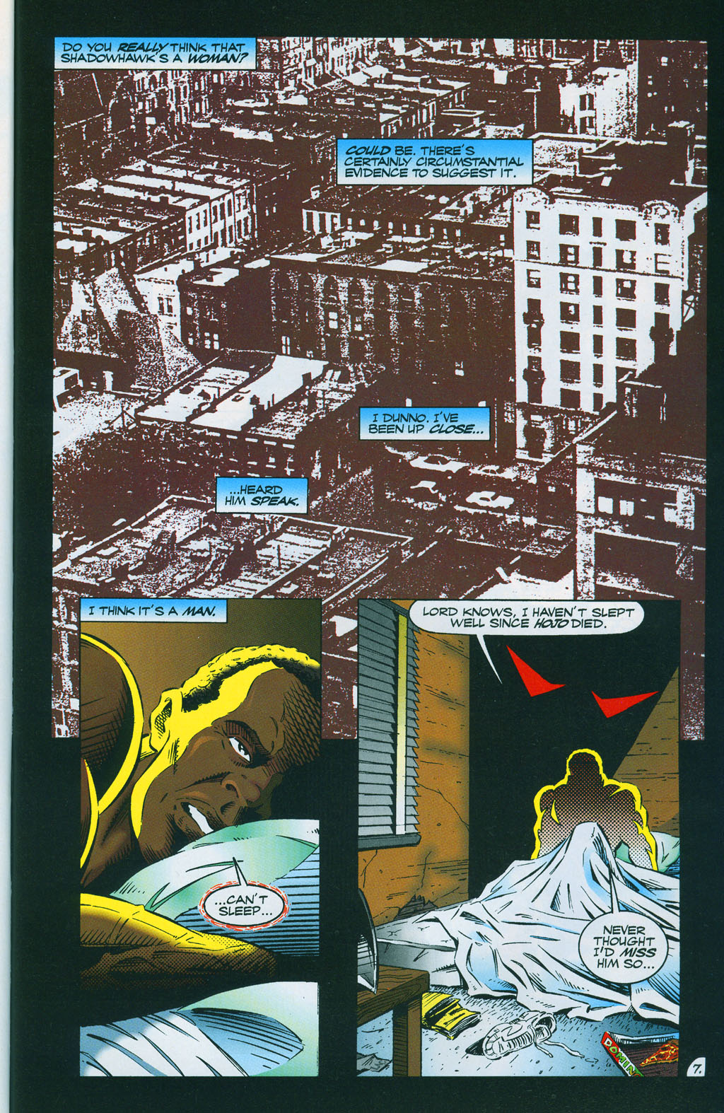 Read online ShadowHawk comic -  Issue #7 - 11