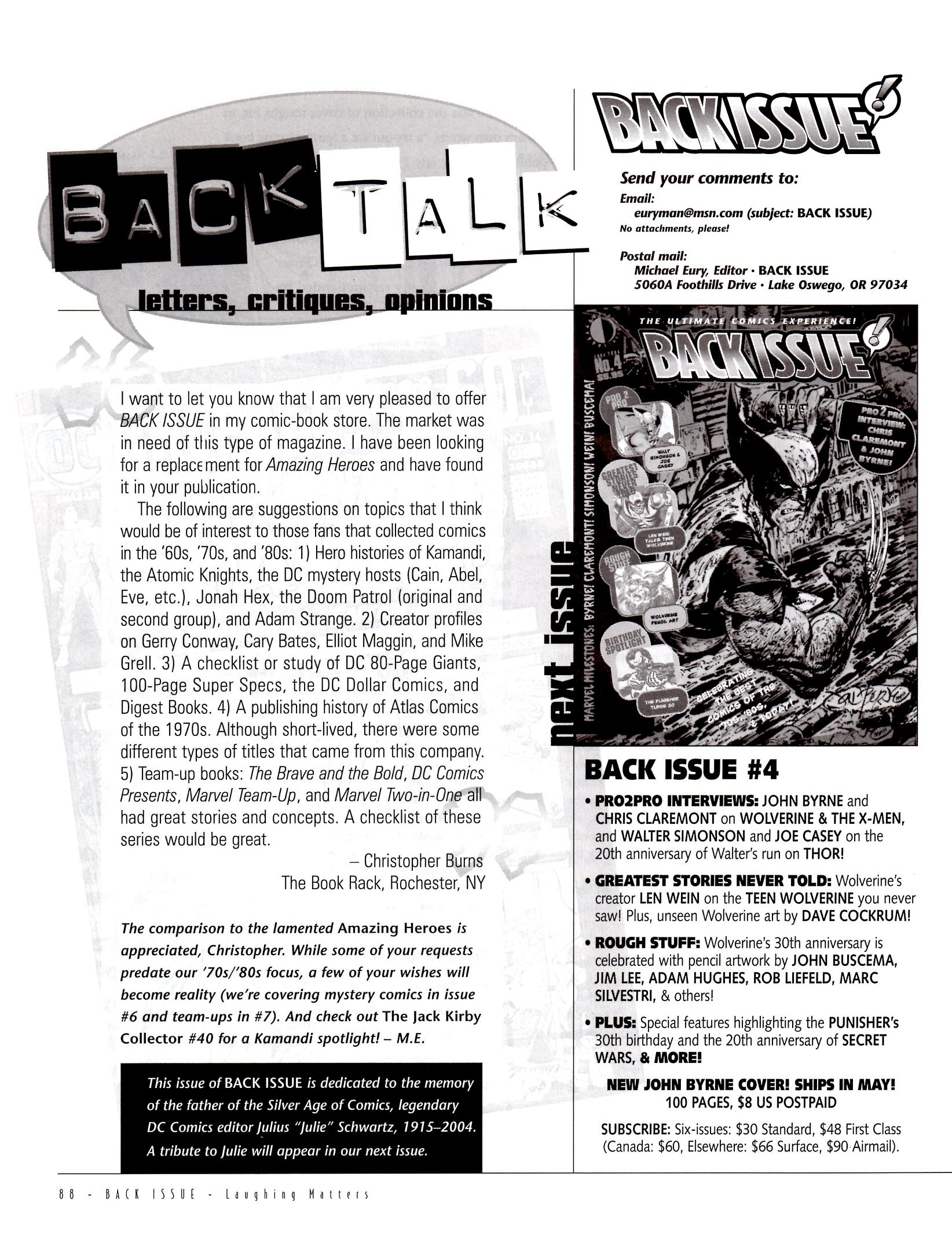 Read online Back Issue comic -  Issue #3 - 87