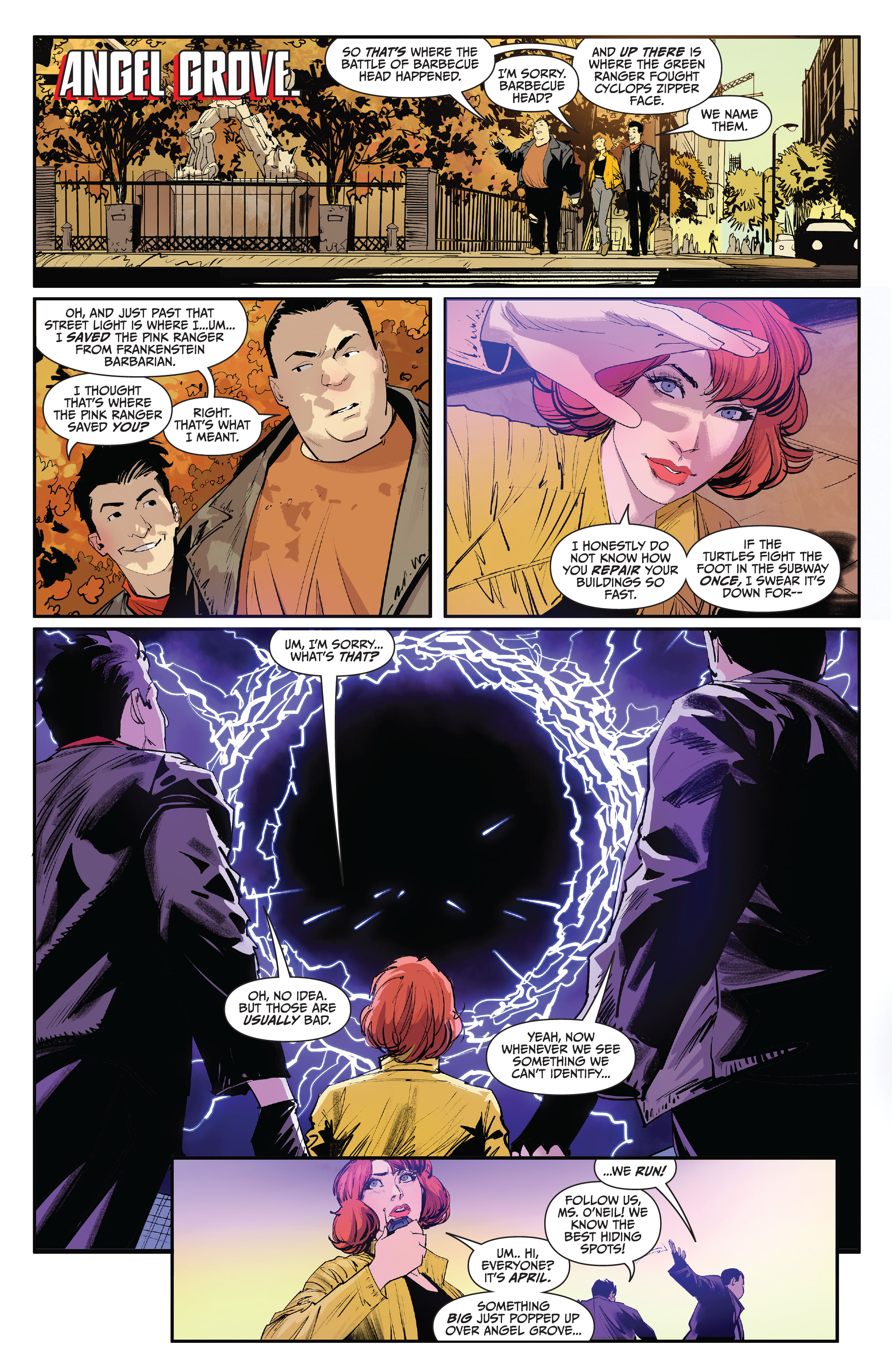 Read online Mighty Morphin Power Rangers/ Teenage Mutant Ninja Turtles II comic -  Issue #2 - 11