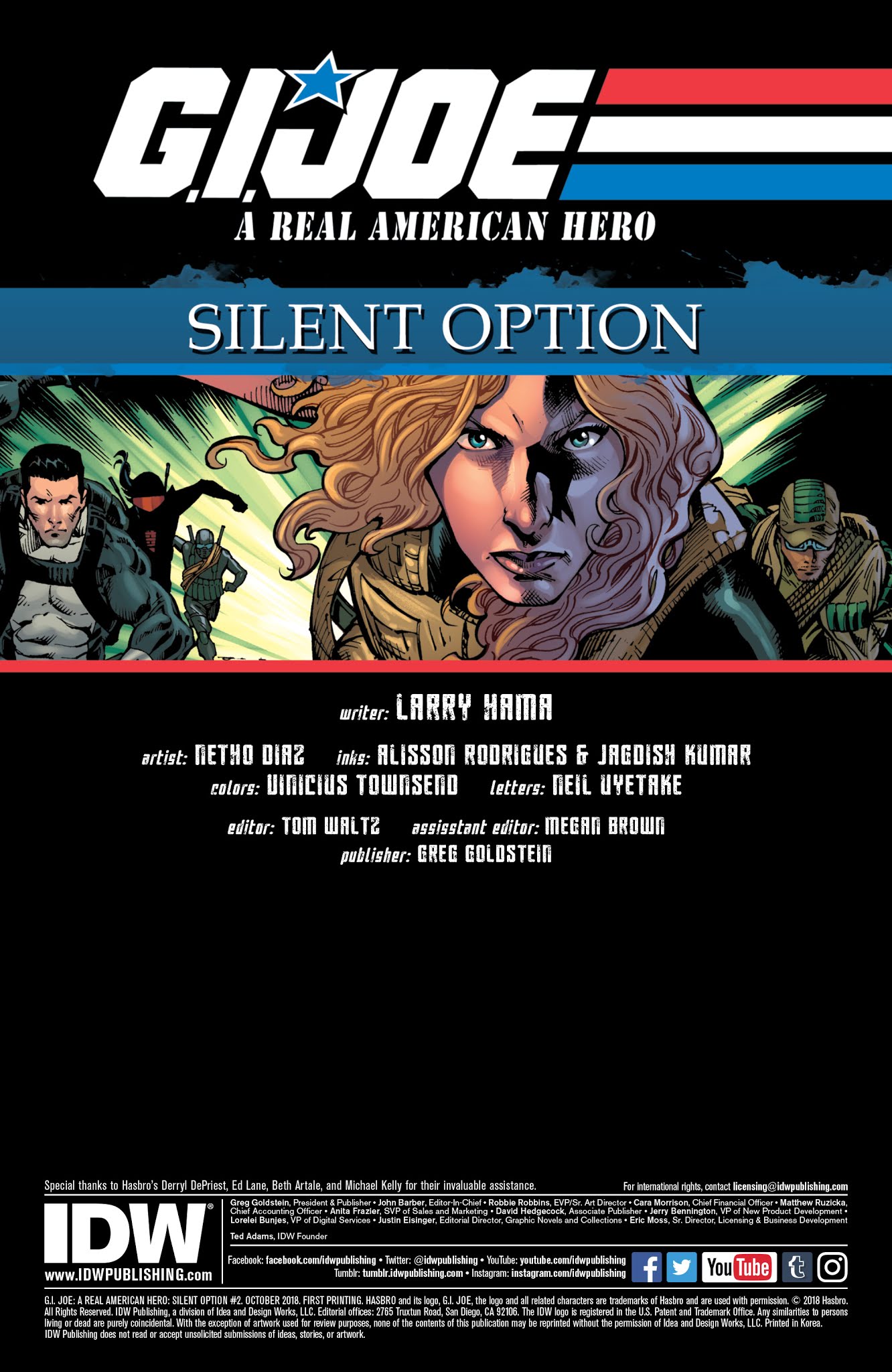 Read online G.I. Joe: A Real American Hero: Silent Option comic -  Issue #2 - 2