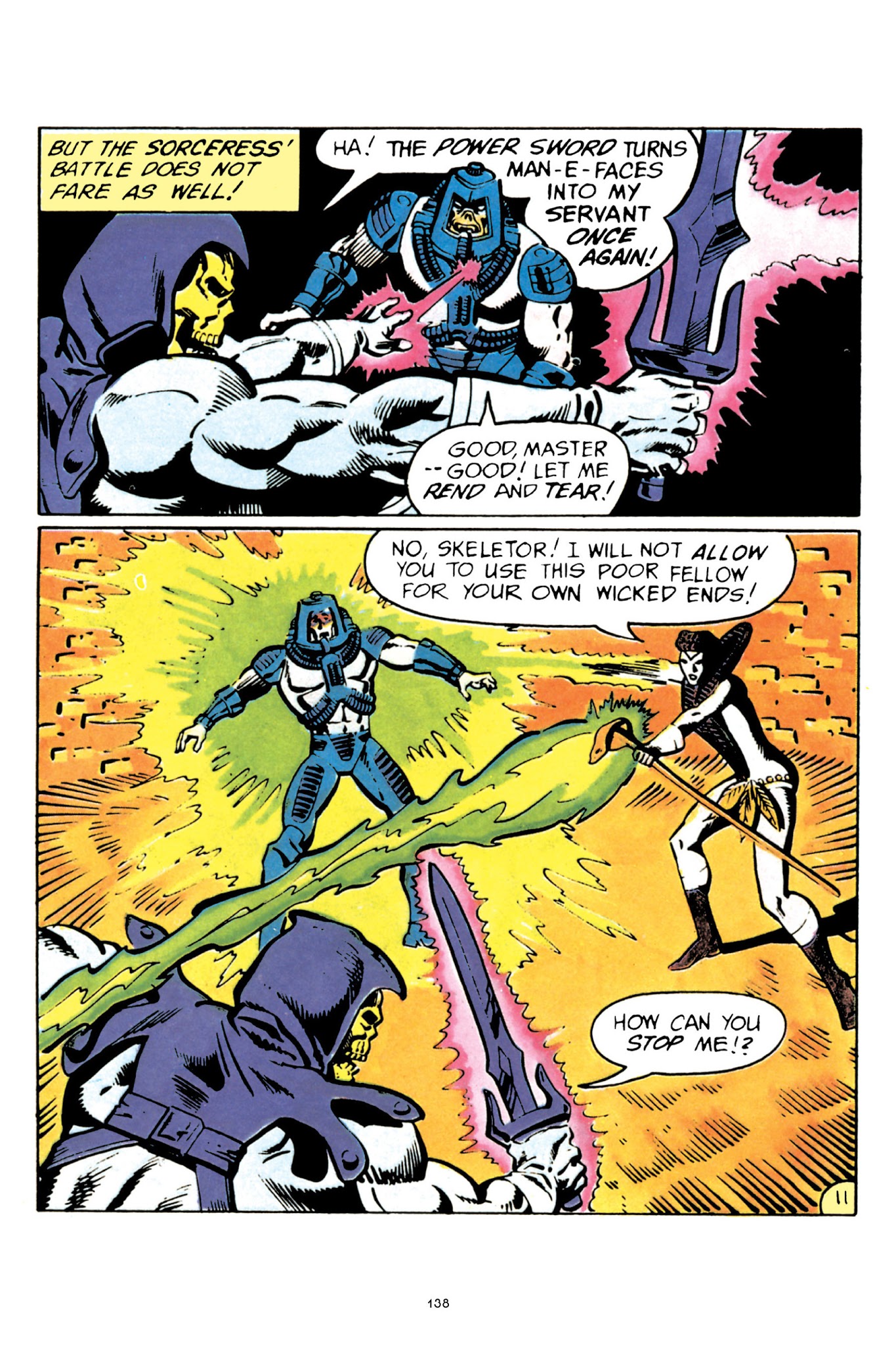 Read online He-Man and the Masters of the Universe Minicomic Collection comic -  Issue # TPB 1 - 138