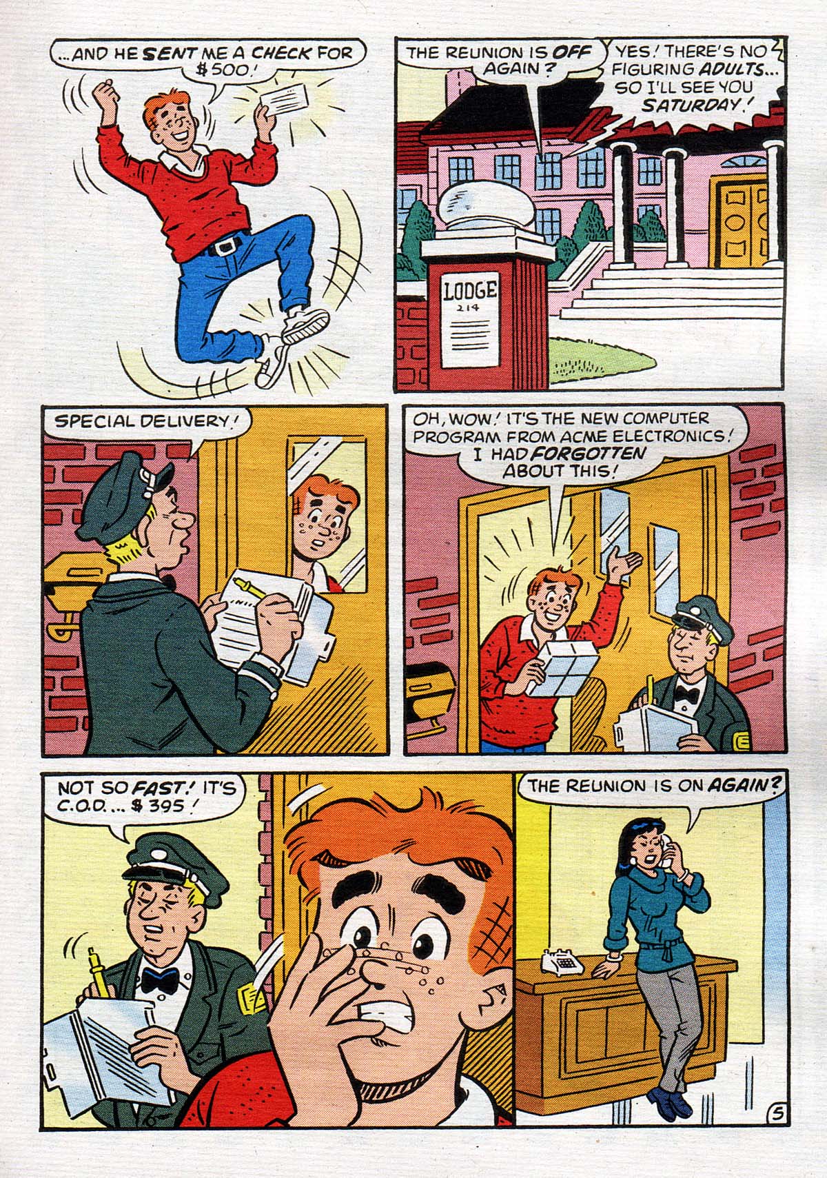 Read online Jughead's Double Digest Magazine comic -  Issue #101 - 116