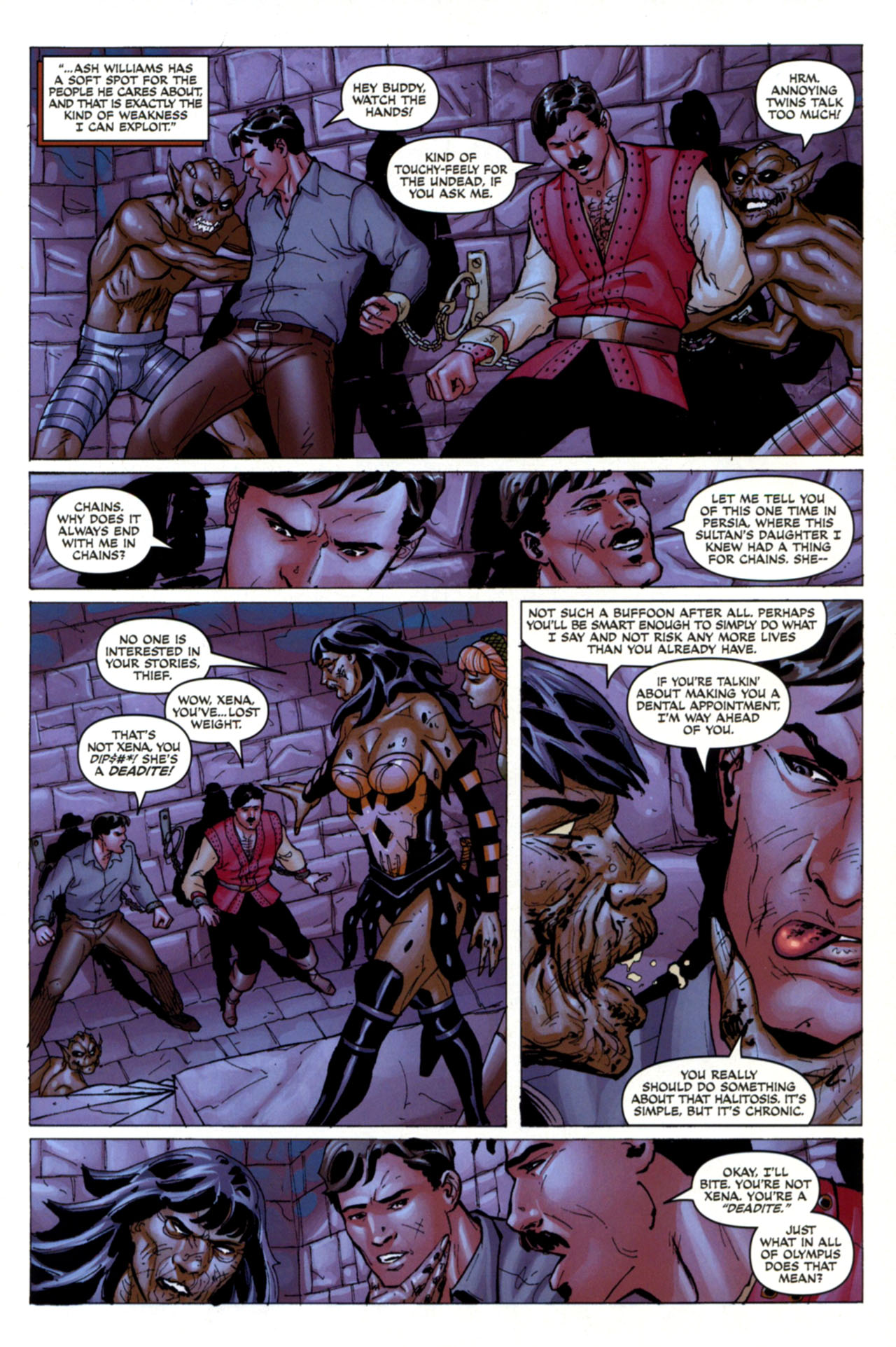 Read online Xena / Army of Darkness: What...Again?! comic -  Issue #4 - 7