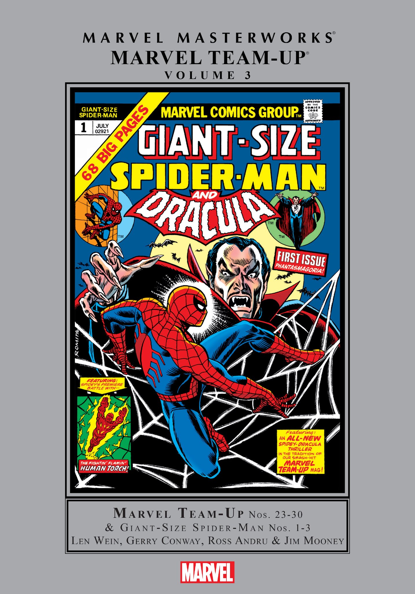 Read online Marvel Masterworks: Marvel Team-Up comic -  Issue # TPB 3 (Part 1) - 1