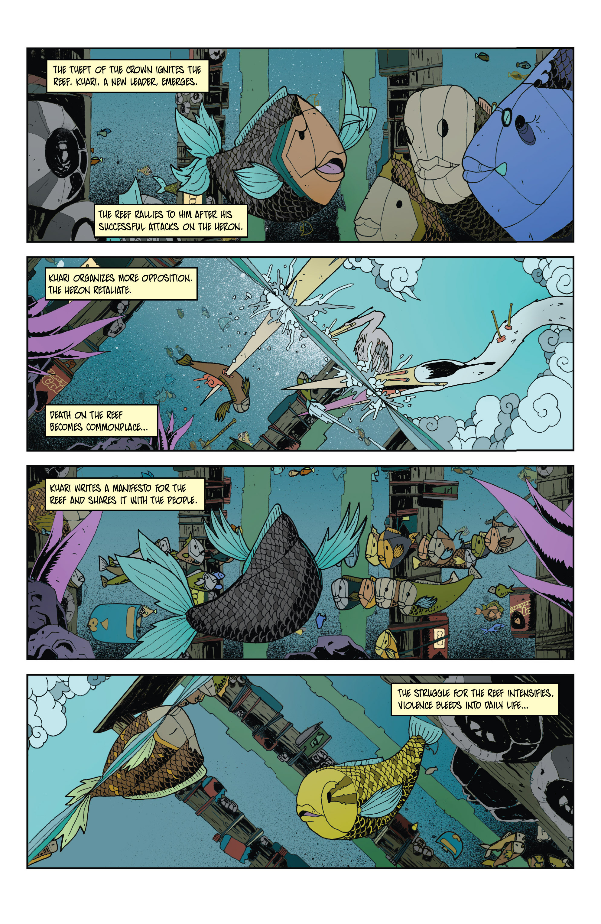 Read online The Little Red Fish comic -  Issue #4 - 4