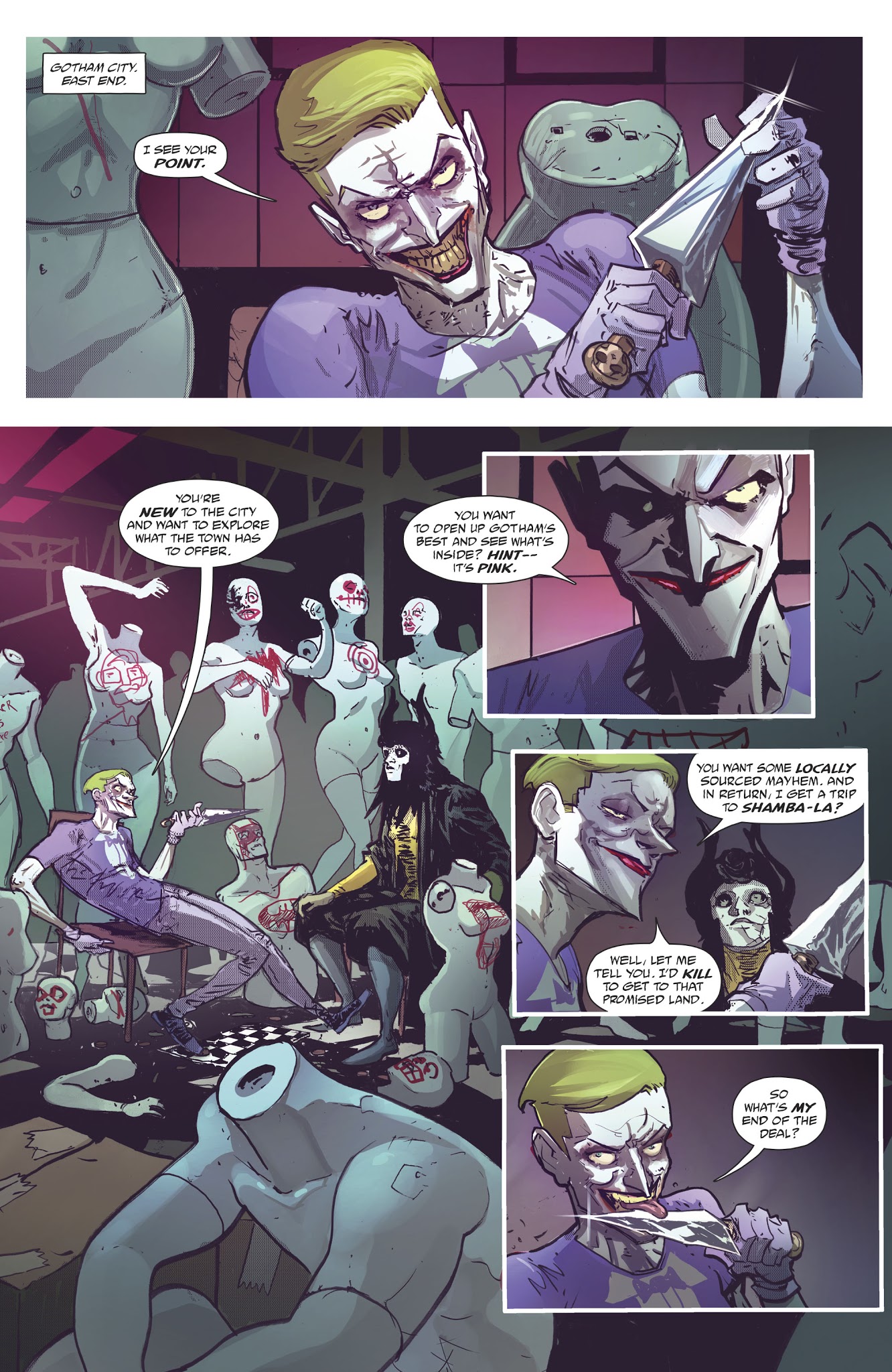 Read online Batman/Shadow comic -  Issue #3 - 5