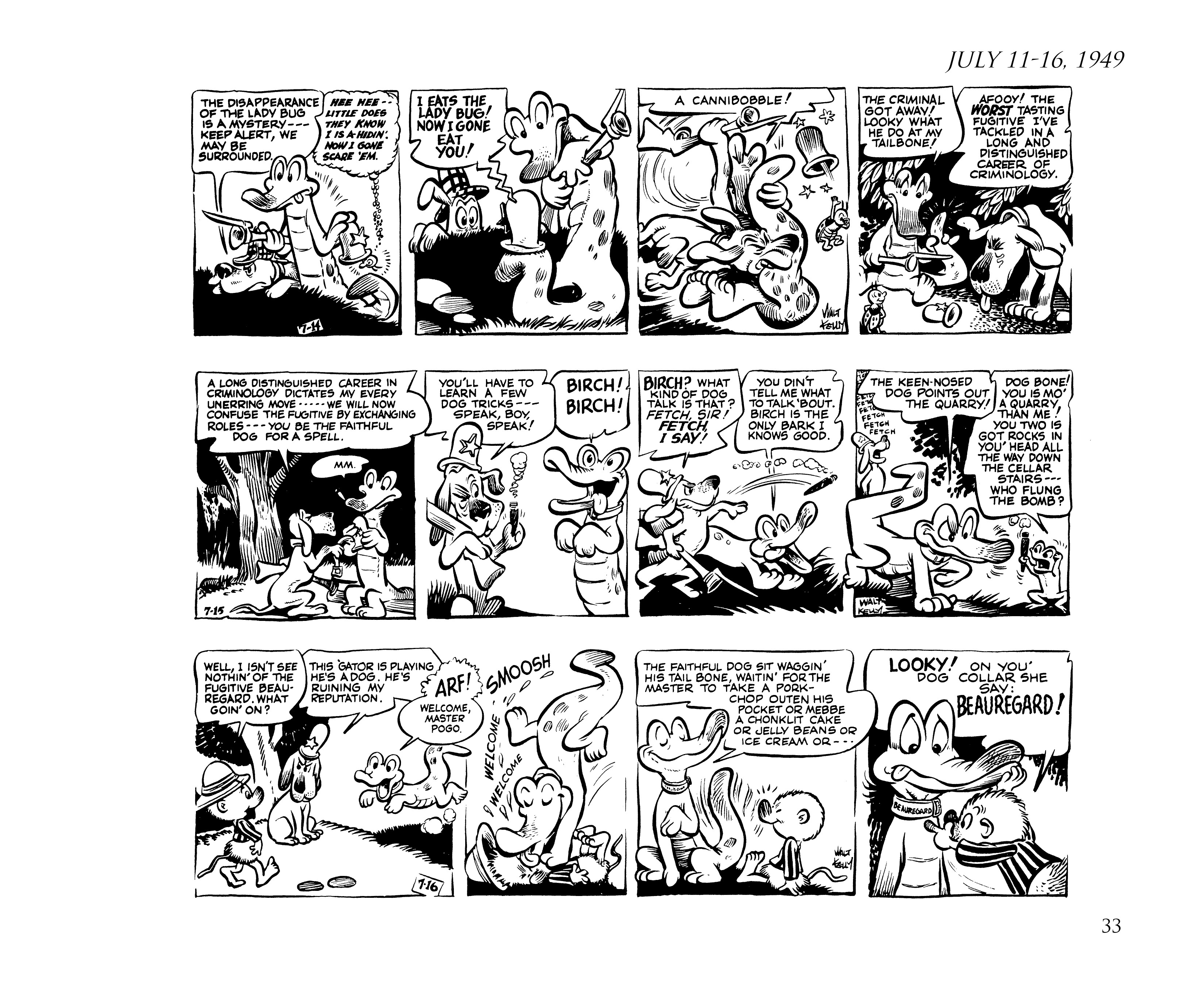 Read online Pogo by Walt Kelly: The Complete Syndicated Comic Strips comic -  Issue # TPB 1 (Part 1) - 51