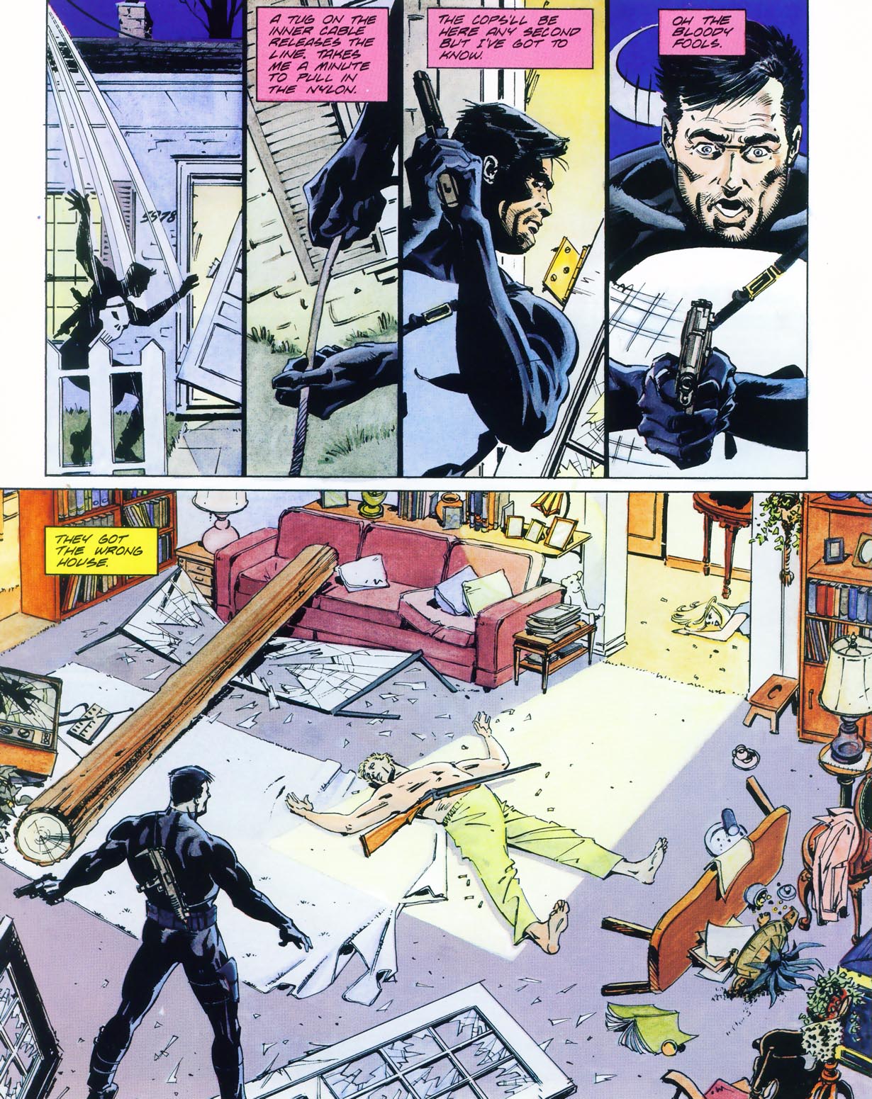 Read online Marvel Graphic Novel comic -  Issue #51 - Punisher - Intruder - 11