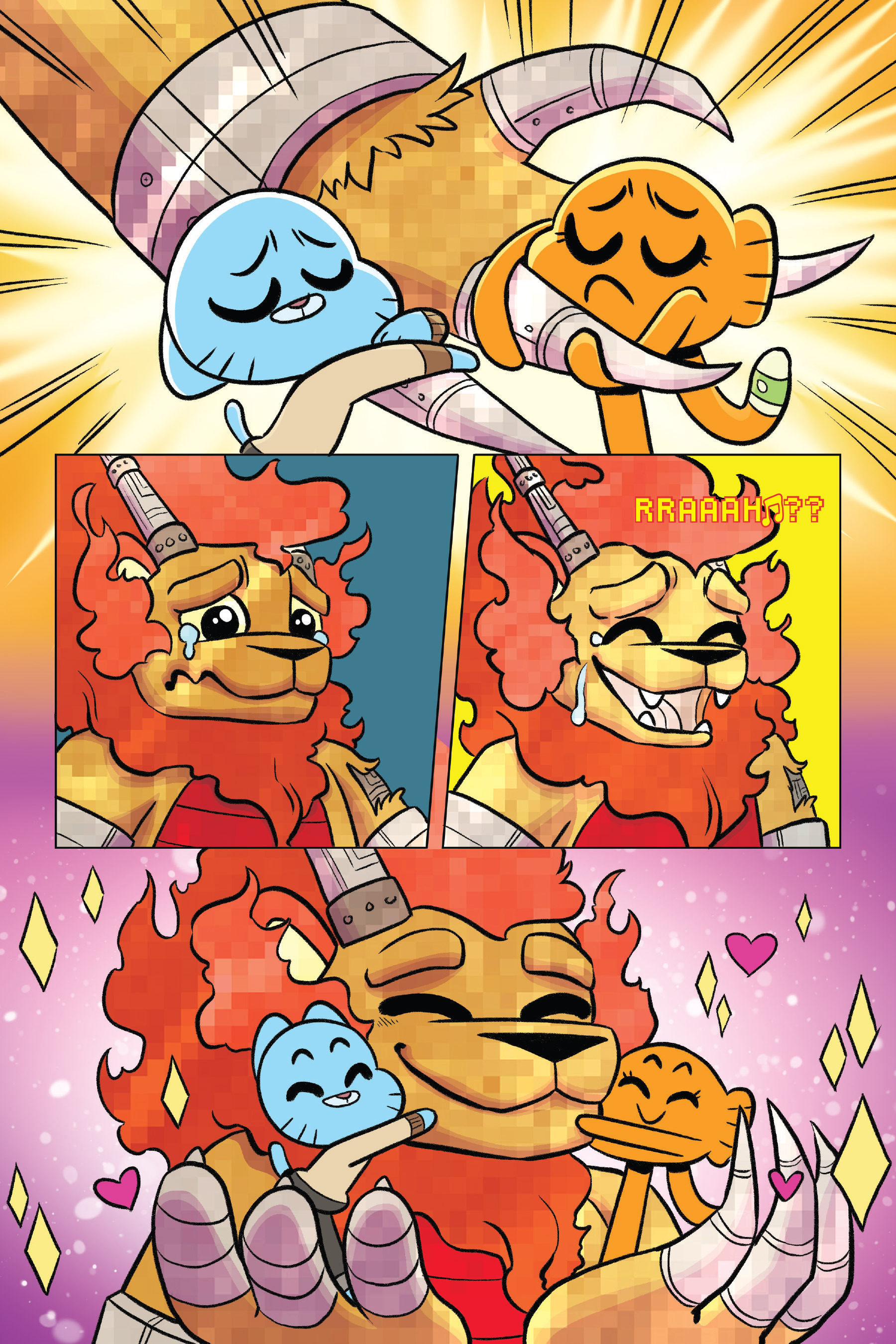 Read online The Amazing World of Gumball: Cheat Code comic -  Issue # Full - 104