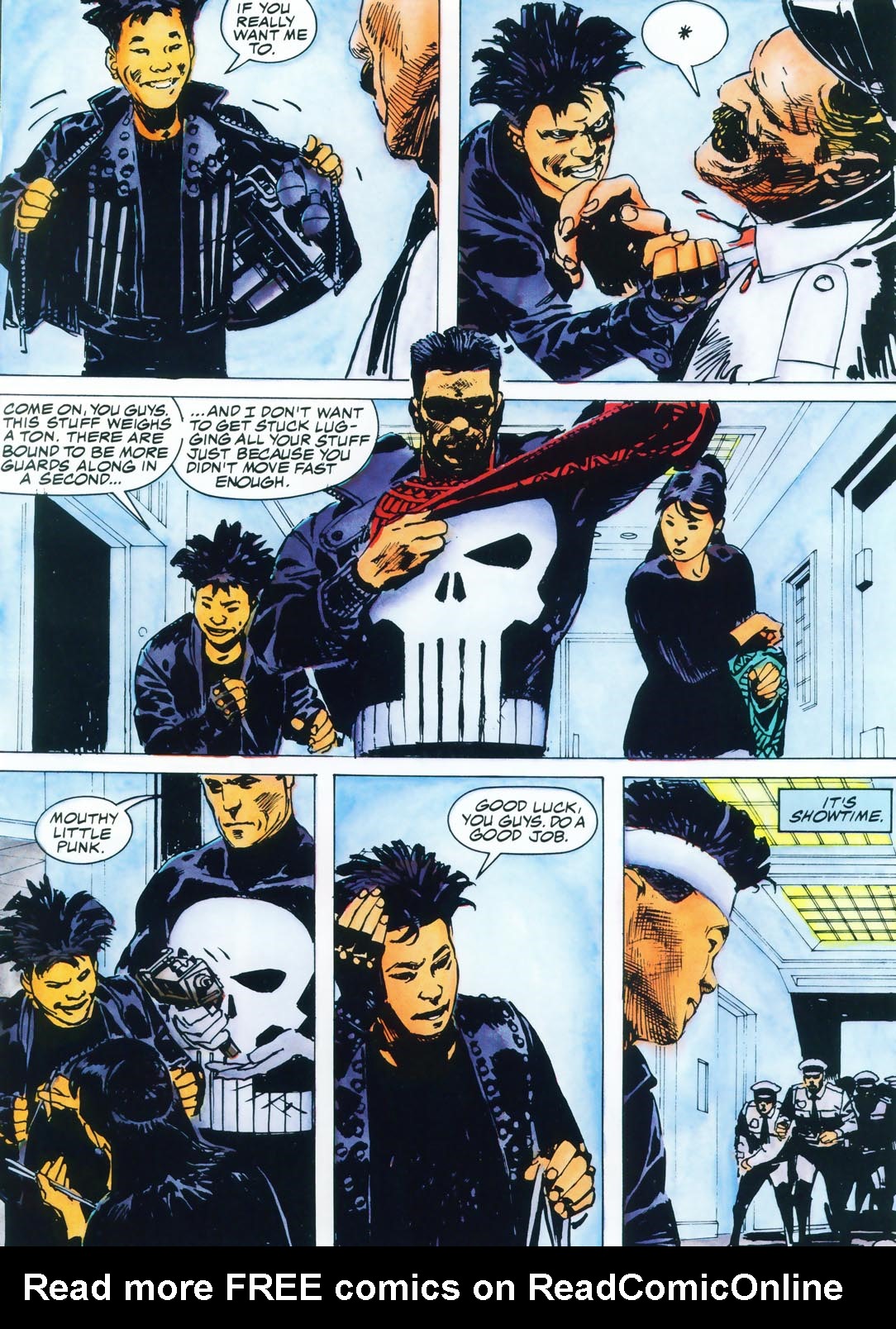 Read online Marvel Graphic Novel comic -  Issue #40 - The Punisher - Assassins' Guild - 45