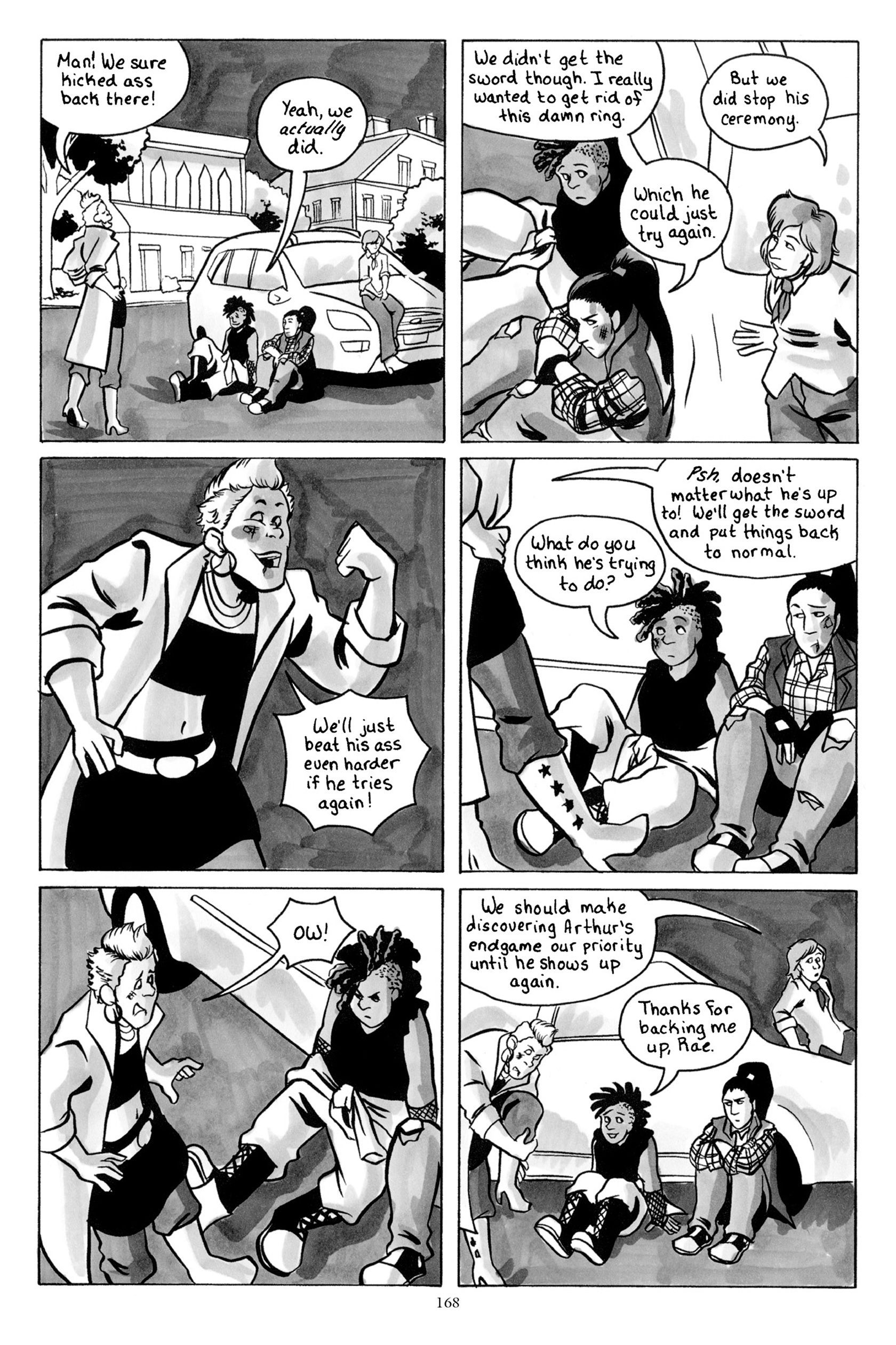 Read online Misfits of Avalon: The Queen of Air and Delinquency comic -  Issue # TPB (Part 2) - 66