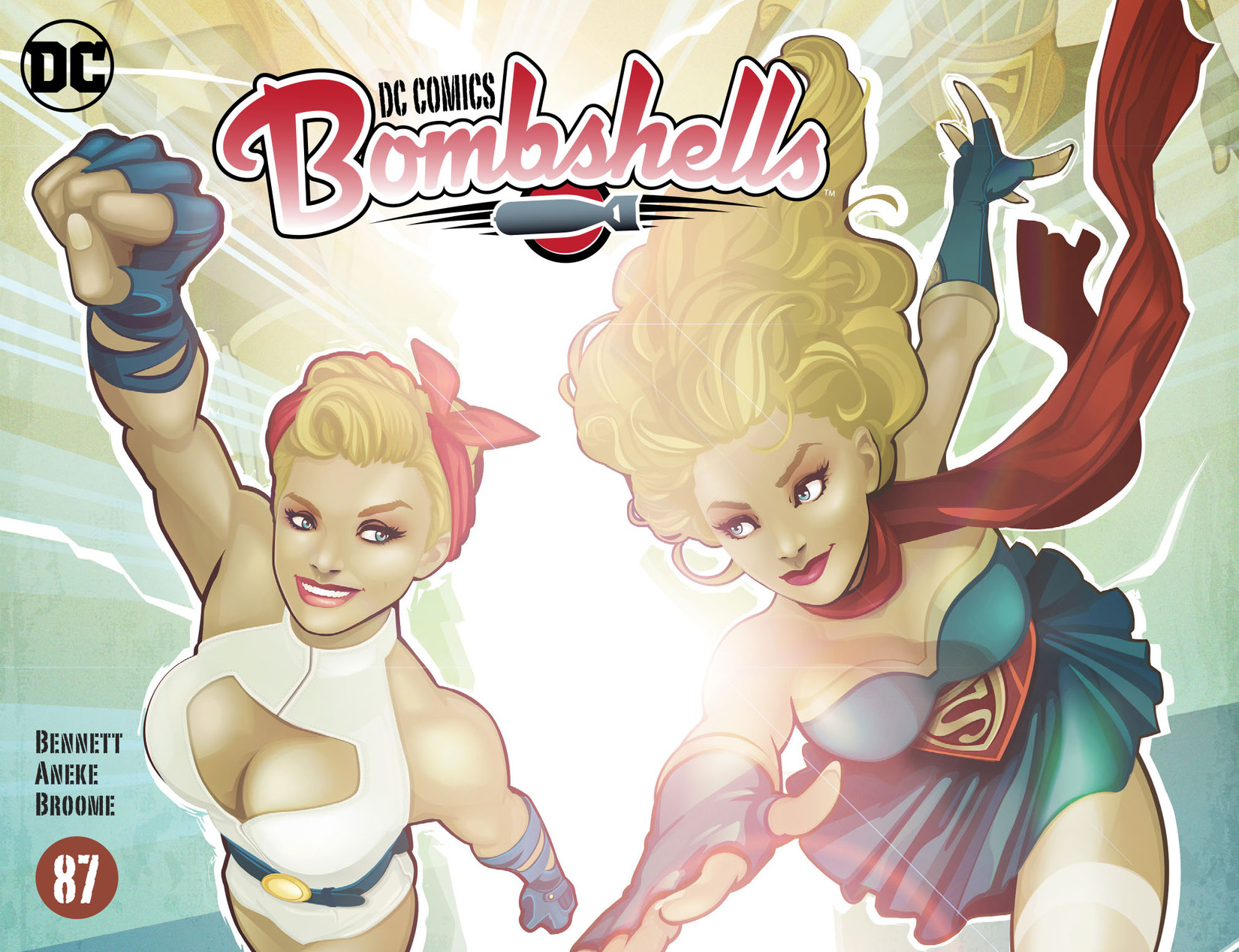DC Comics: Bombshells issue 87 - Page 1
