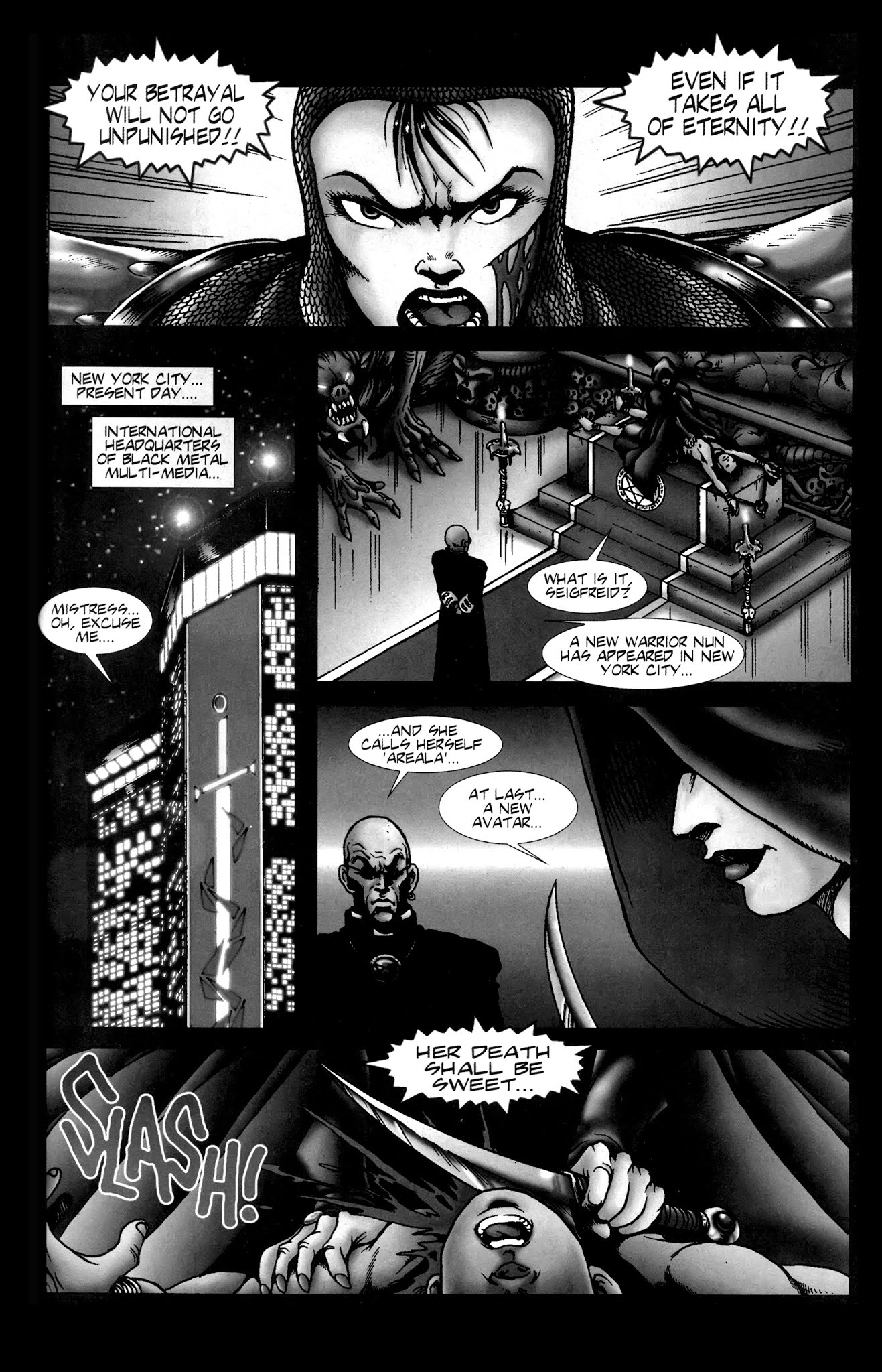Read online Warrior Nun Areala: Ghosts of the Past comic -  Issue #3 - 29