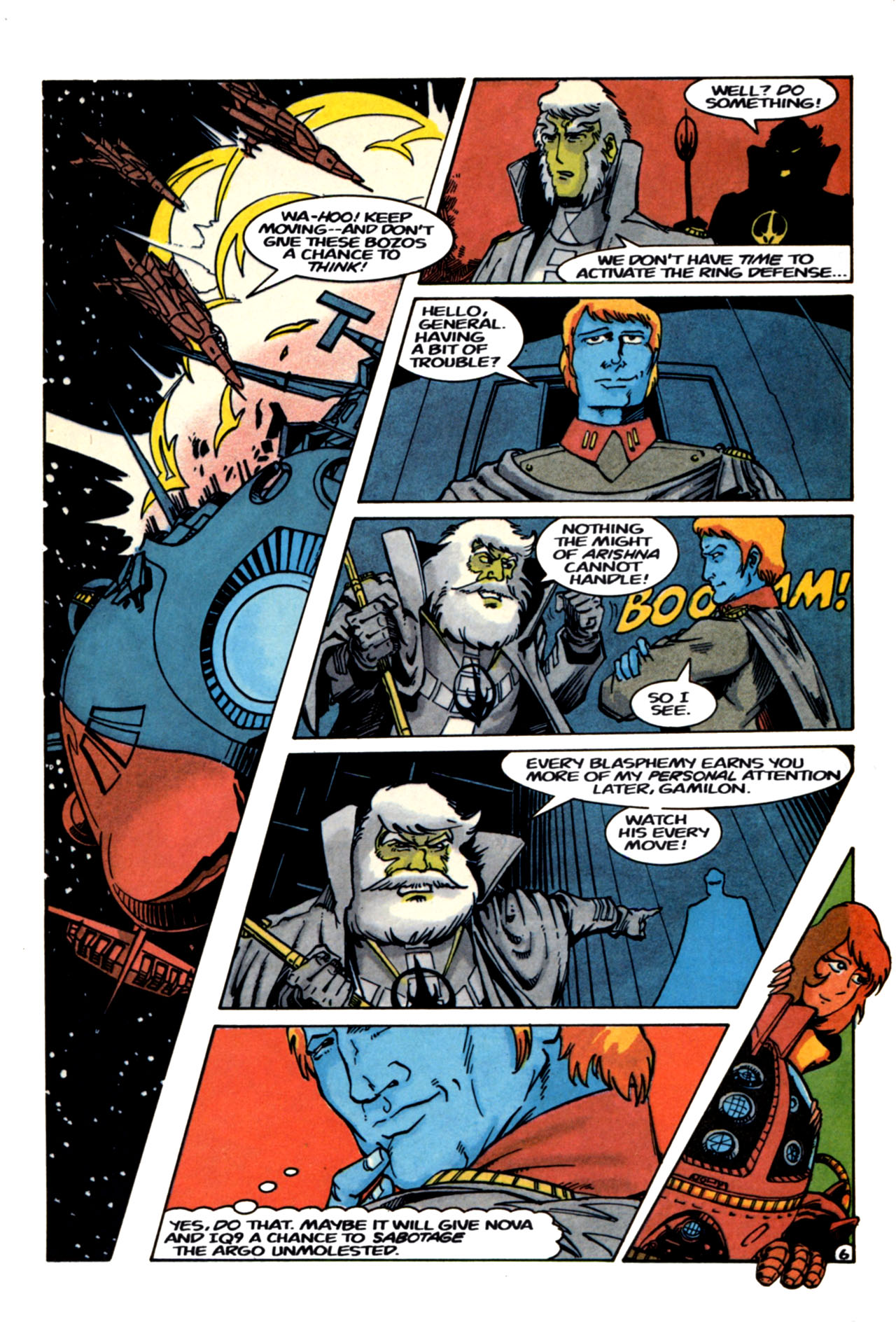 Read online Star Blazers comic -  Issue #4 - 8