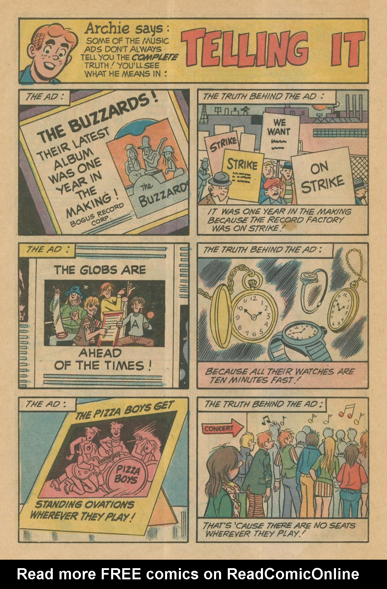 Read online Archie's Joke Book Magazine comic -  Issue #167 - 30