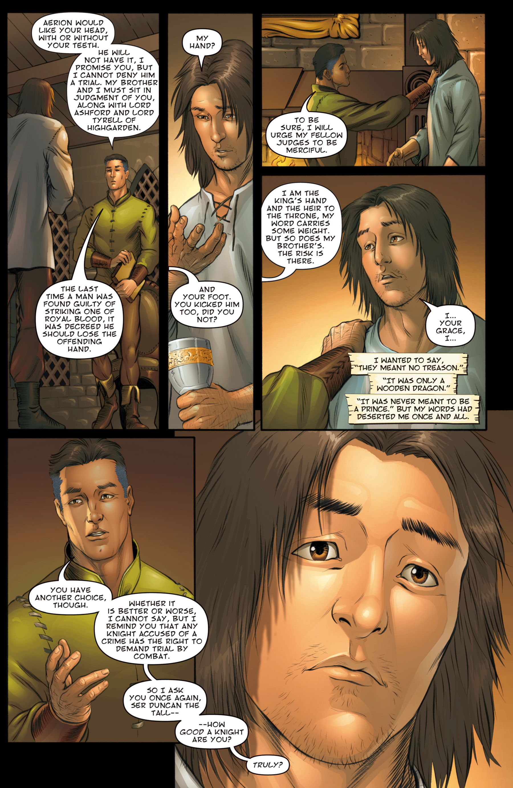 Read online The Hedge Knight: The Graphic Novel comic -  Issue # Full - 99