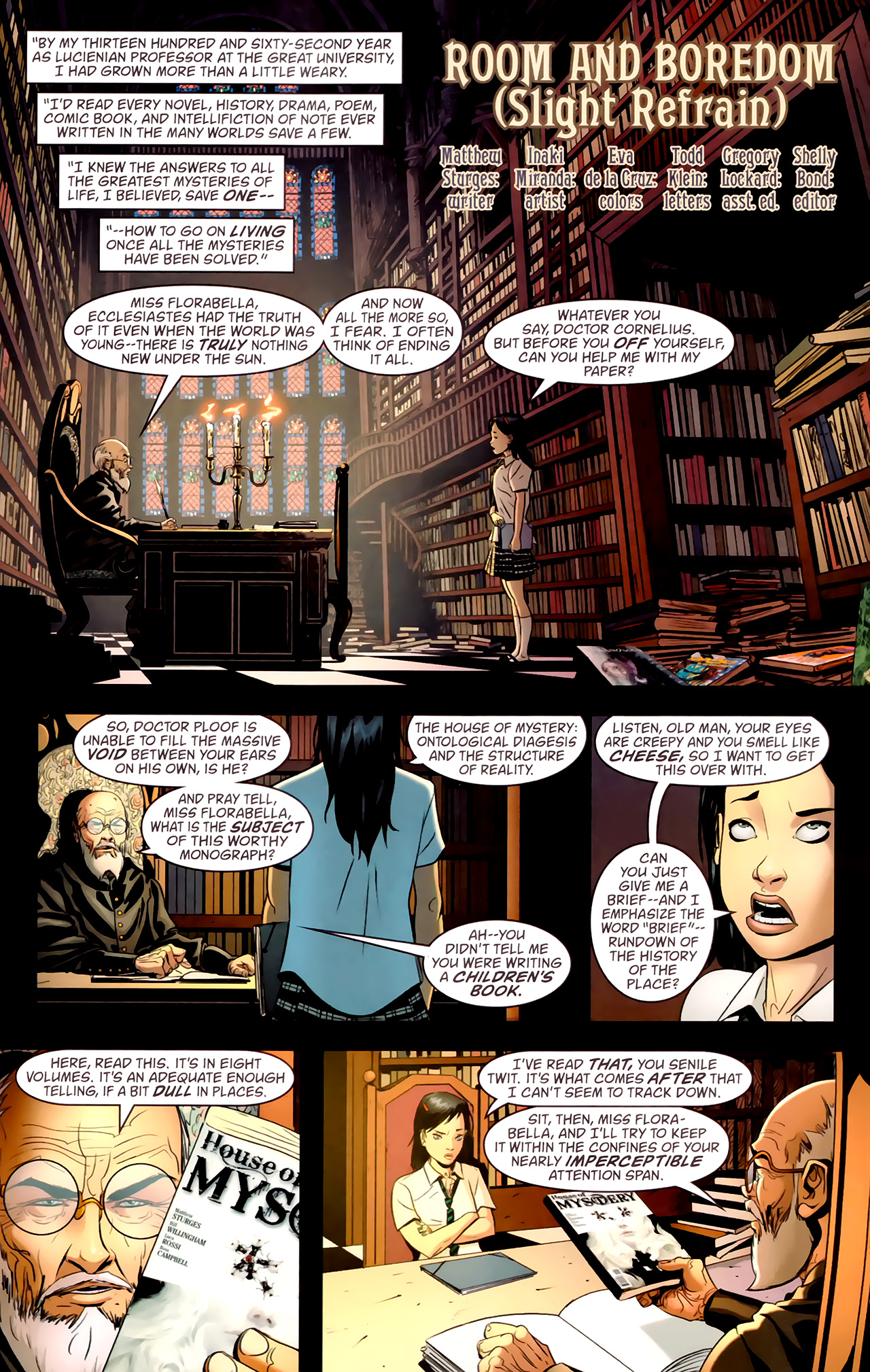 Read online House of Mystery (2008) comic -  Issue #42 - 16